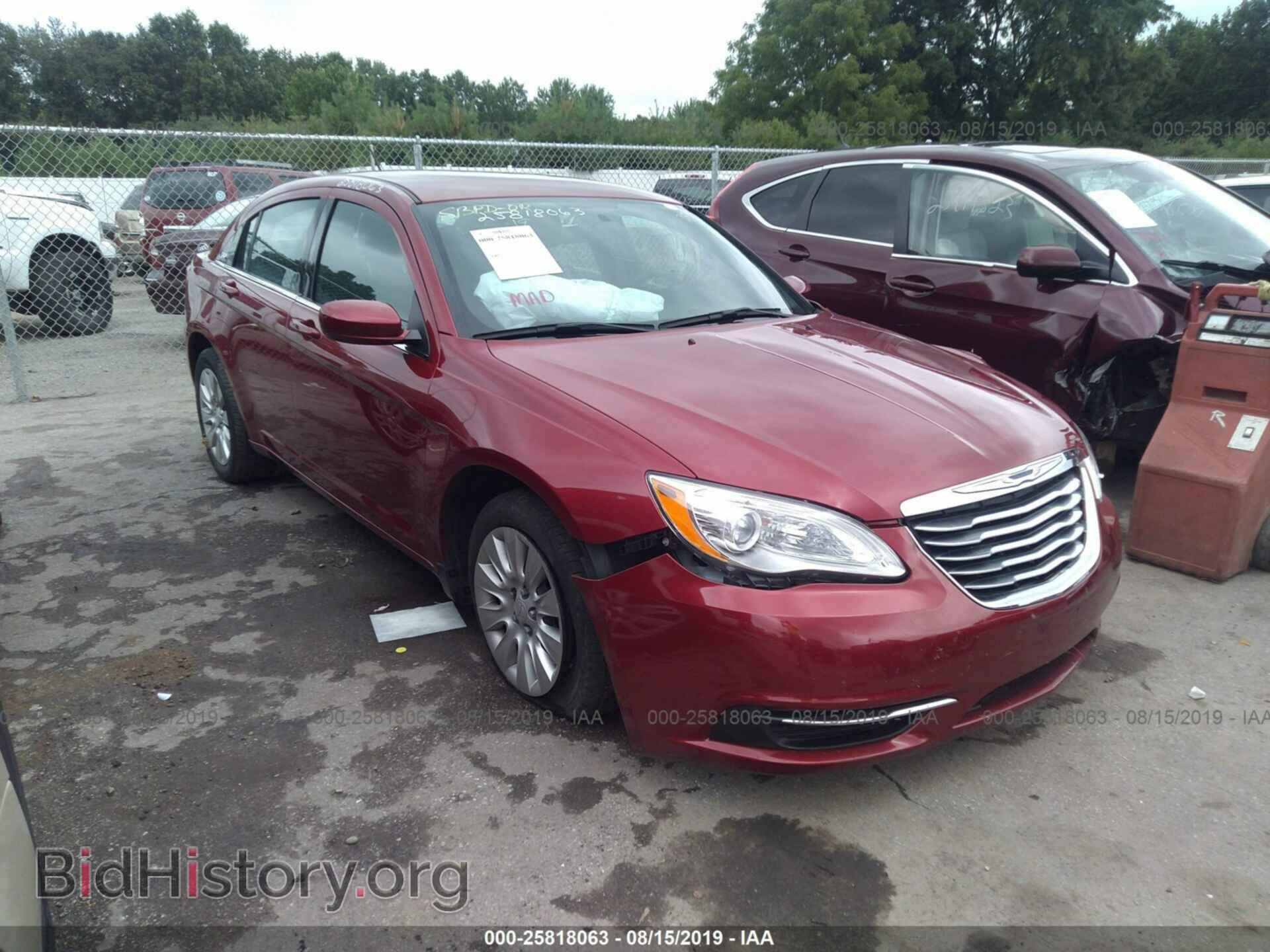 Фотография 1C3CCBAB9EN143205 - CHRYSLER 200 2014