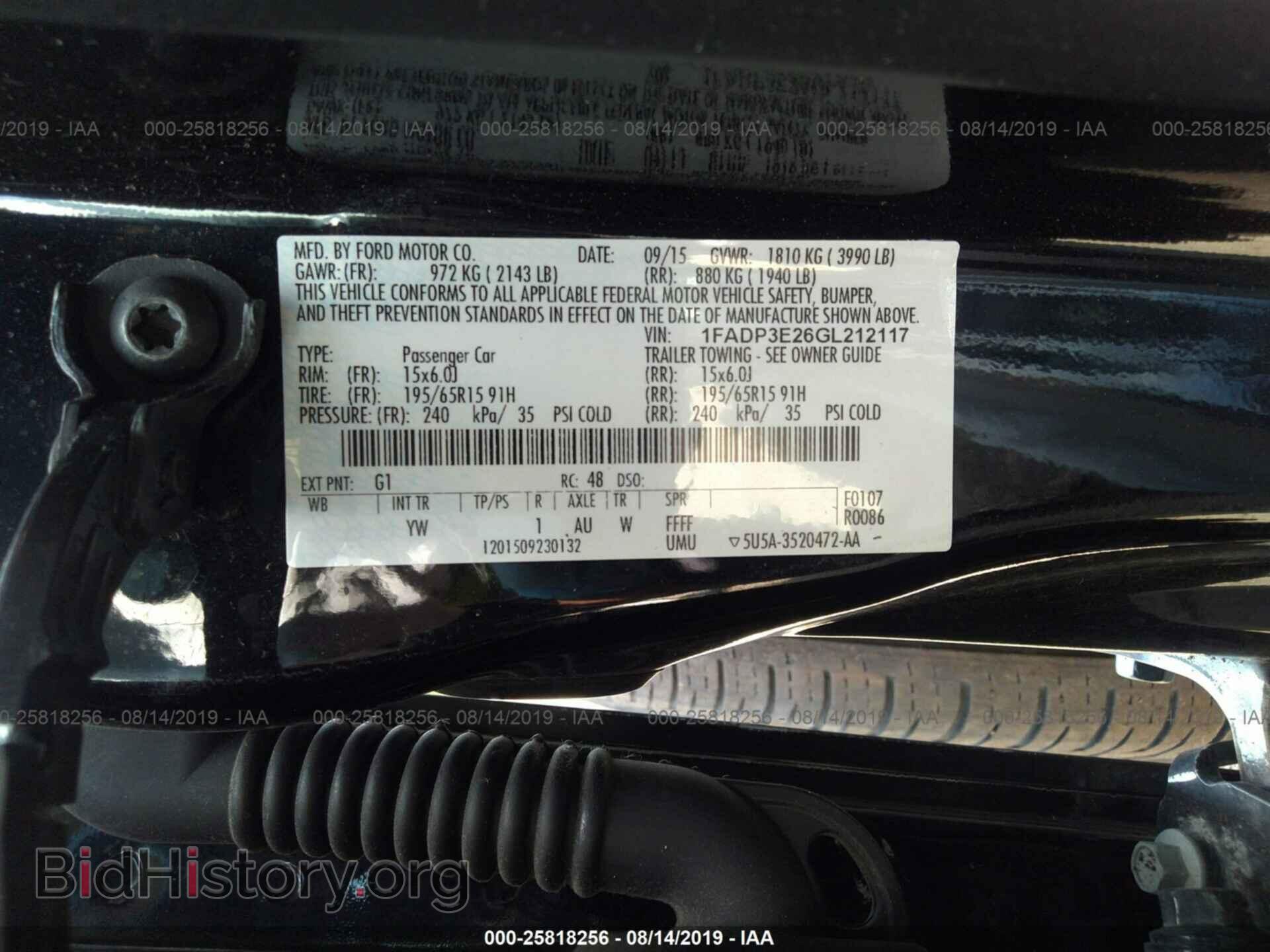 2016 FORD FOCUS - VIN: 1FADP3E26GL212117 - Photo 9