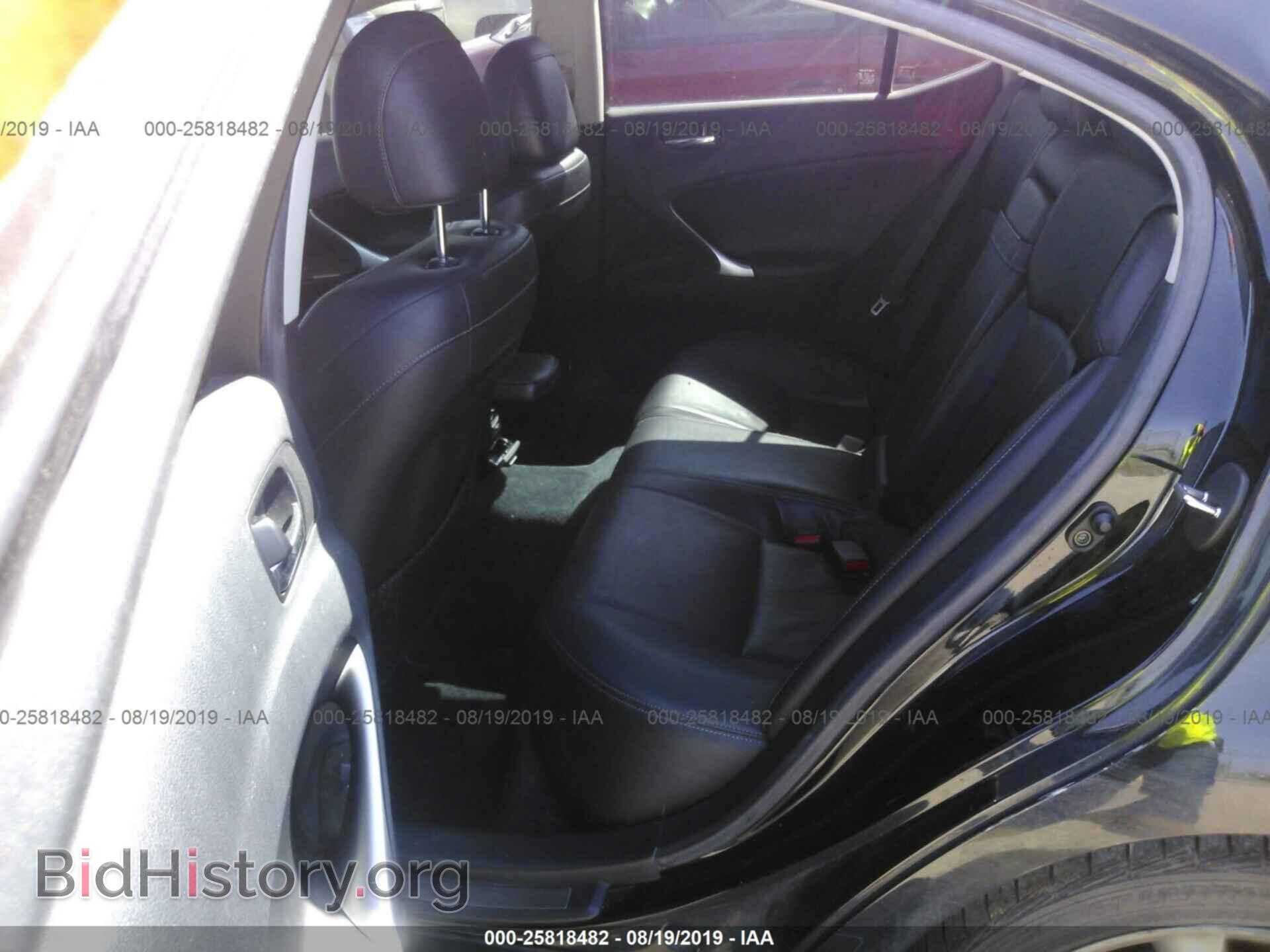2010 LEXUS IS - VIN: JTHCF5C22A5036331 - Фото 8