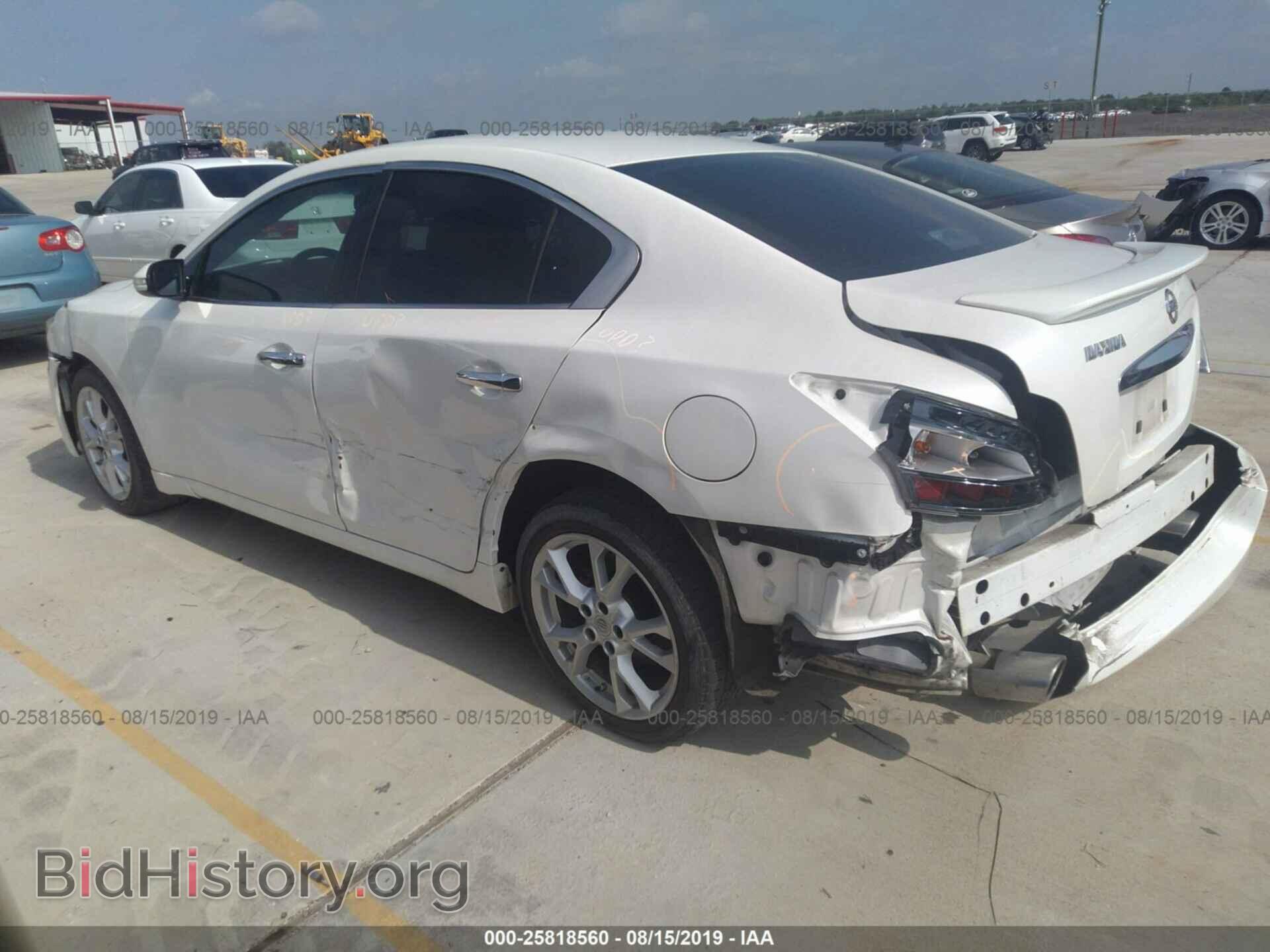2013 NISSAN MAXIMA - VIN: 1N4AA5AP0DC822172 - Фото 3