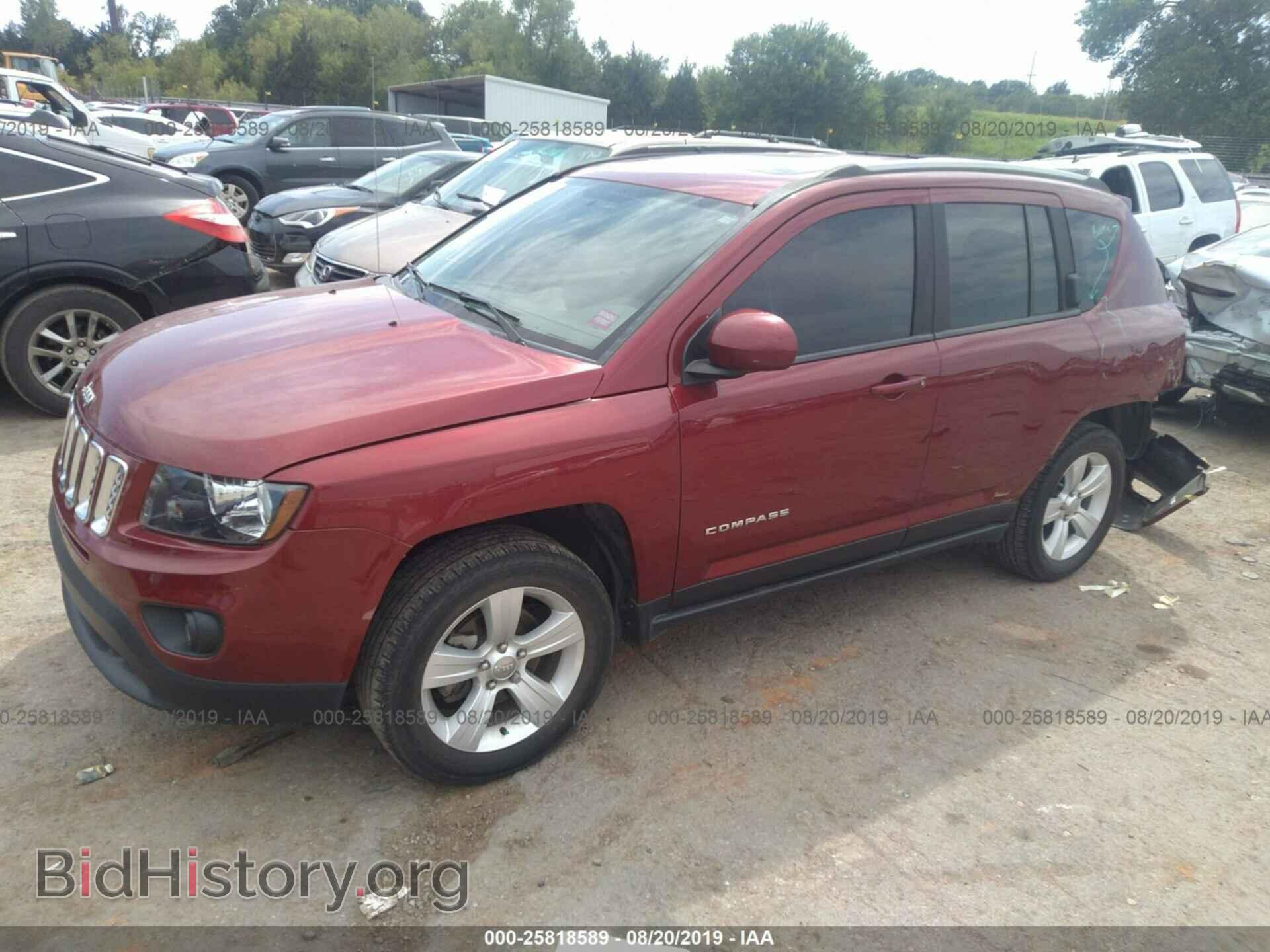2015 JEEP COMPASS - VIN: 1C4NJCEB2FD419659 - Фото 2
