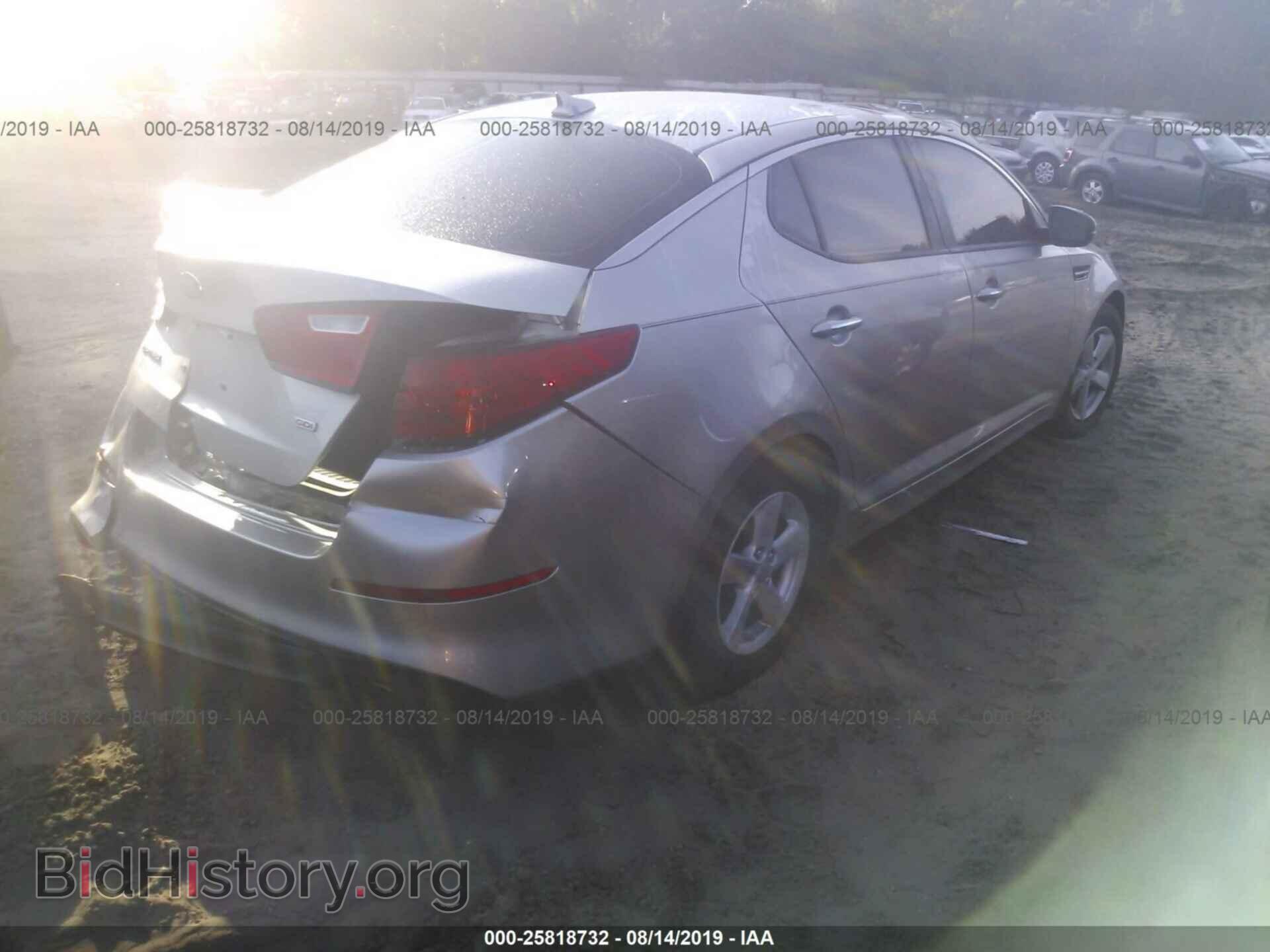 2015 KIA OPTIMA - VIN: KNAGM4A75F5535579 - Фото 4