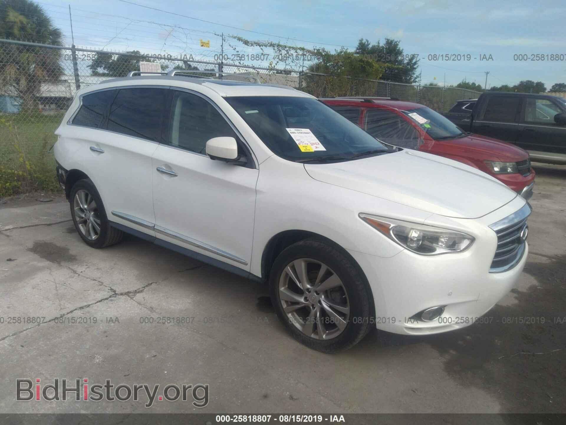 Photo 5N1AL0MNXDC344081 - INFINITI JX35 2013