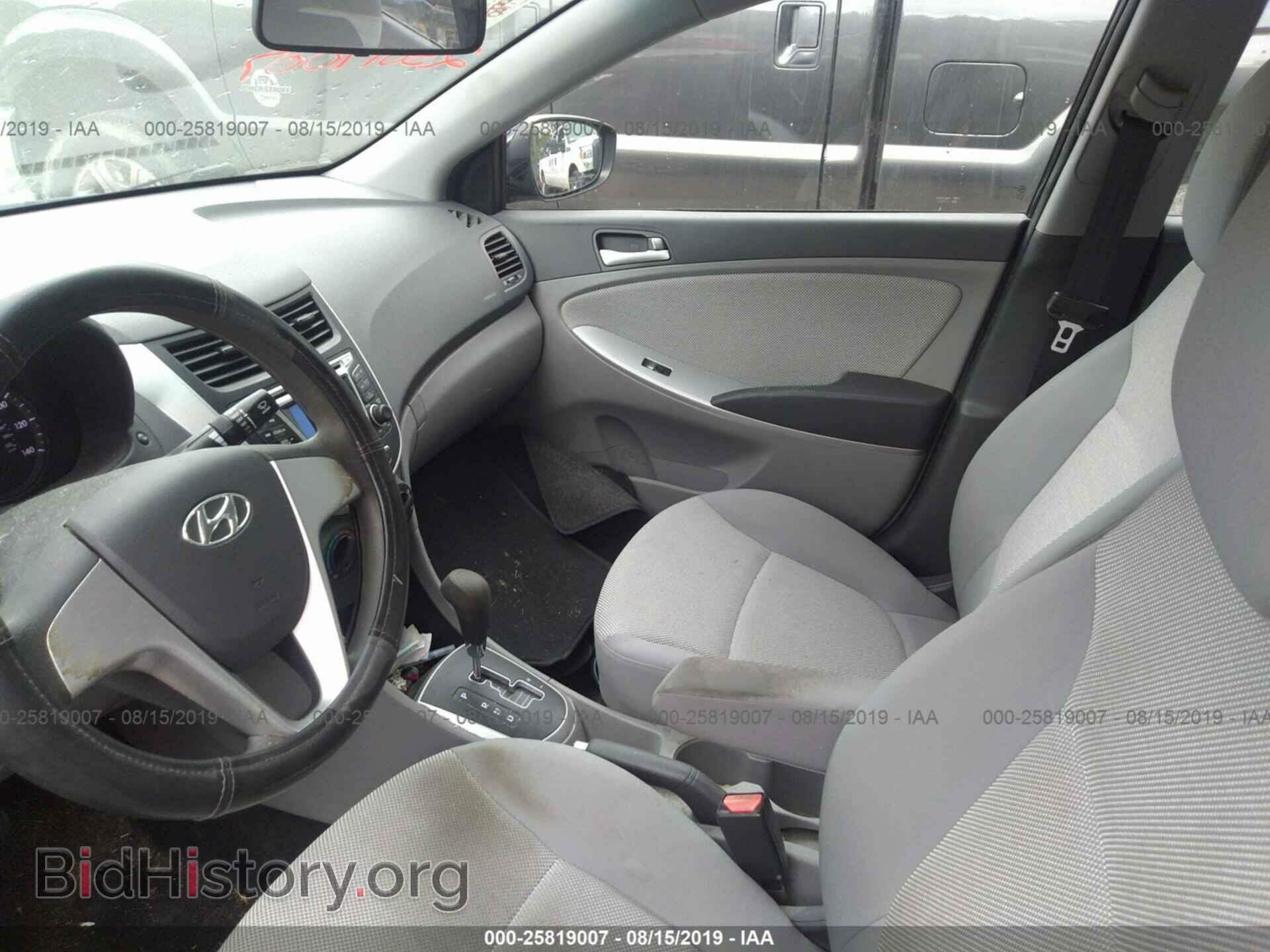 2012 HYUNDAI ACCENT - VIN: KMHCT4AEXCU089347 - Фото 5
