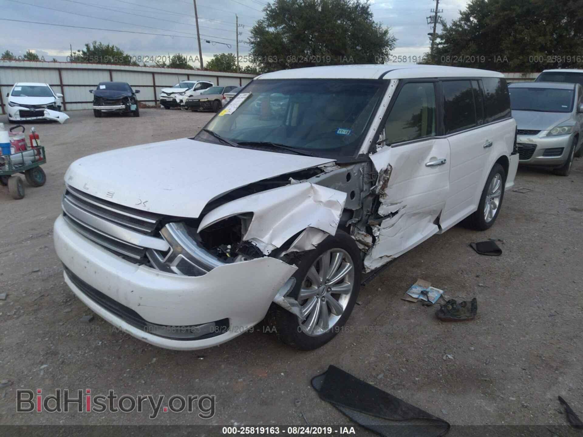 2014 FORD FLEX - VIN: 2FMGK5D81EBD23982 - Фото 2