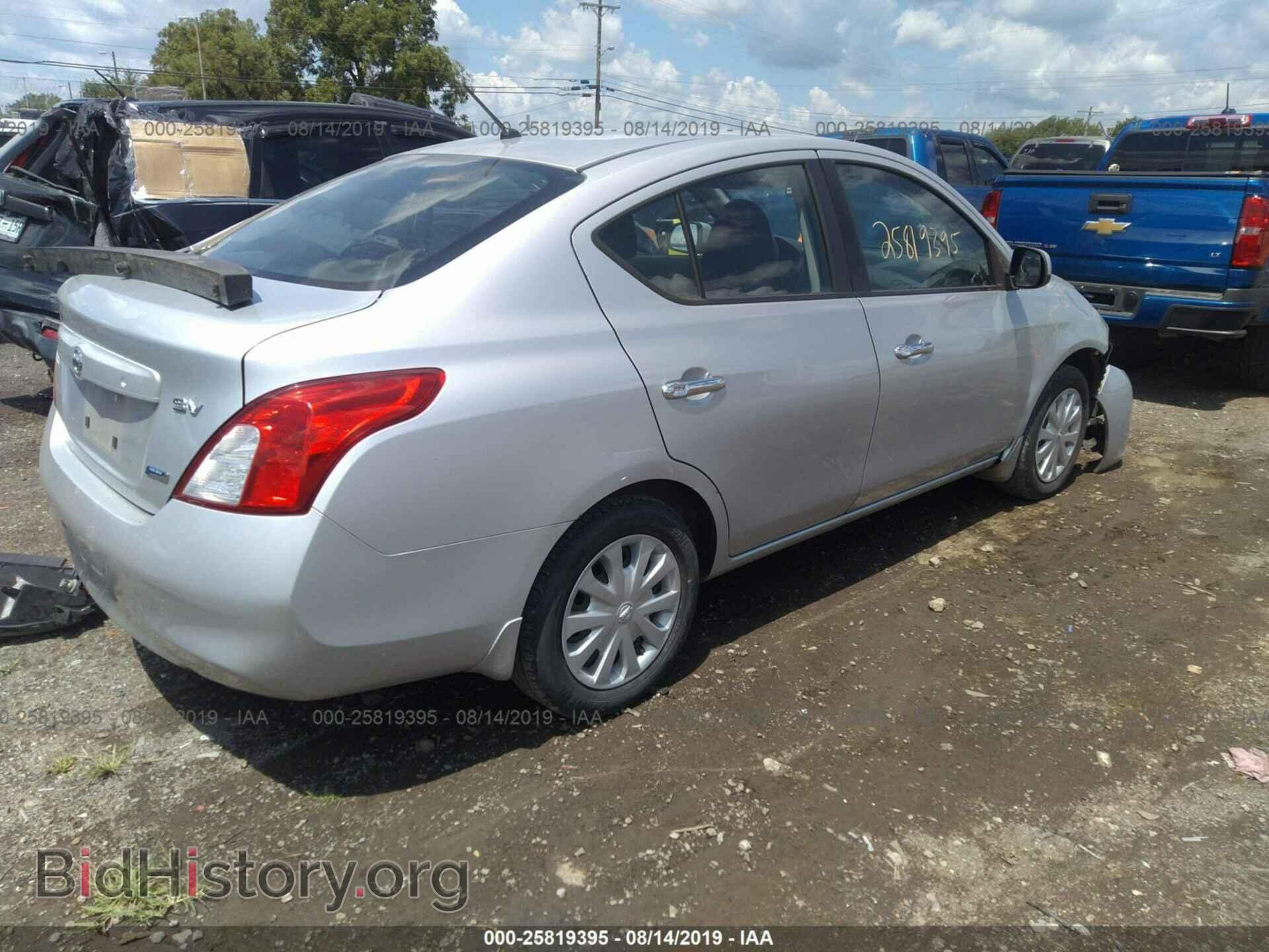 2012 NISSAN VERSA - VIN: 3N1CN7AP1CL931202 - Фото 4