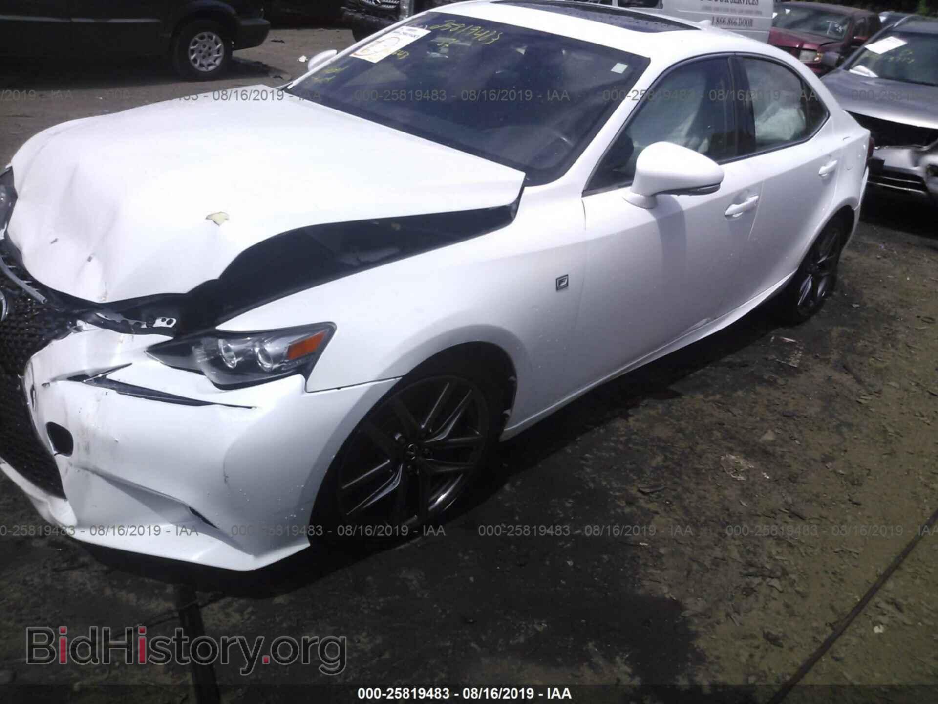 2016 LEXUS IS - VIN: JTHBA1D29G5005877 - Фото 2