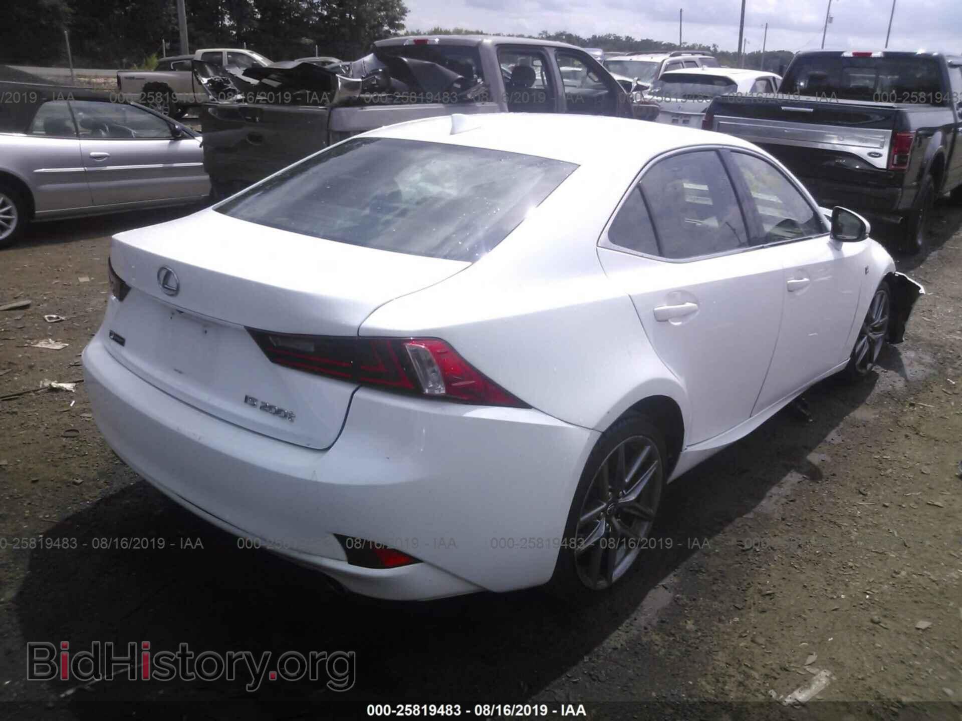 2016 LEXUS IS - VIN: JTHBA1D29G5005877 - Фото 4