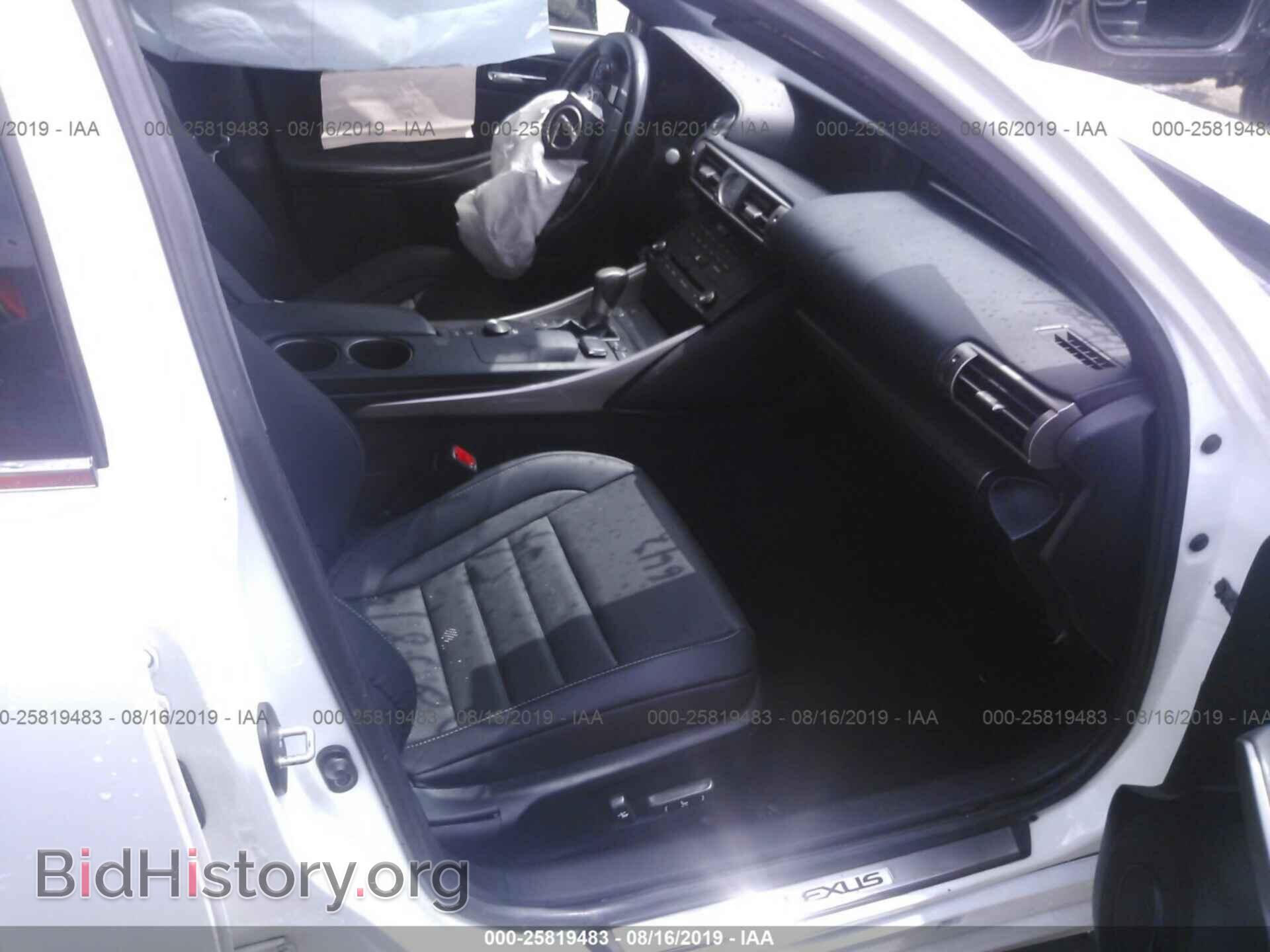 2016 LEXUS IS - VIN: JTHBA1D29G5005877 - Фото 5