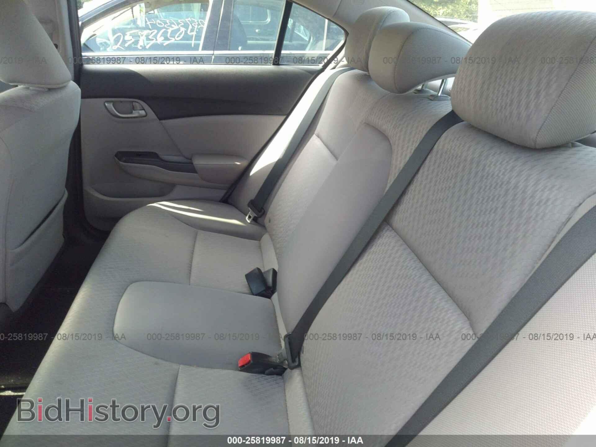 2014 HONDA CIVIC - VIN: 2HGFB2F50EH555909 - Фото 8