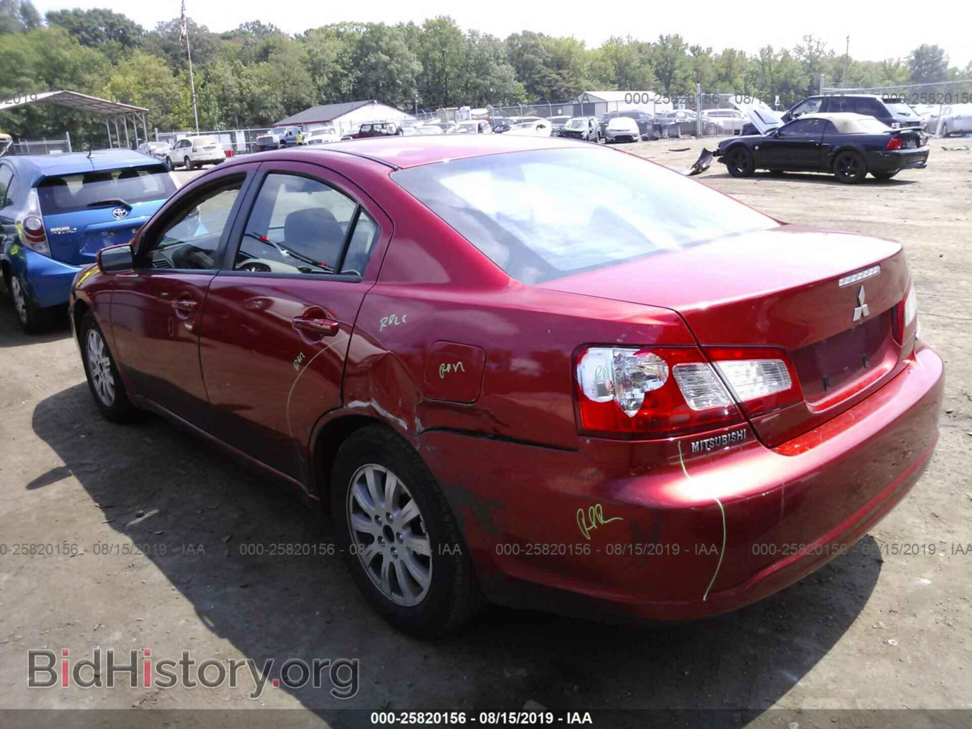 2012 MITSUBISHI GALANT - VIN: 4A32B2FF0CE005942 - Фото 3