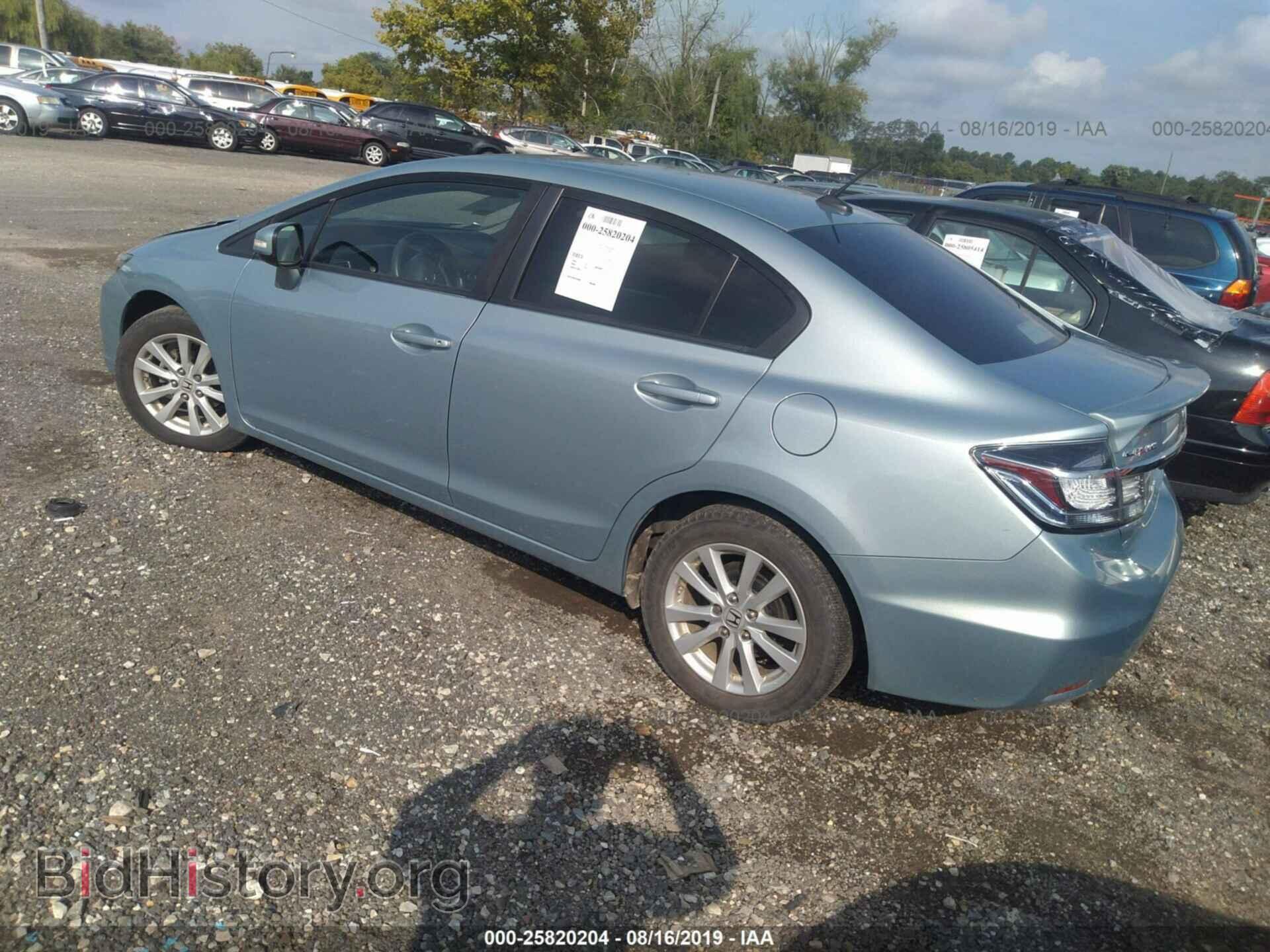 2013 HONDA CIVIC - VIN: 19XFB4F27DE201766 - Фото 3