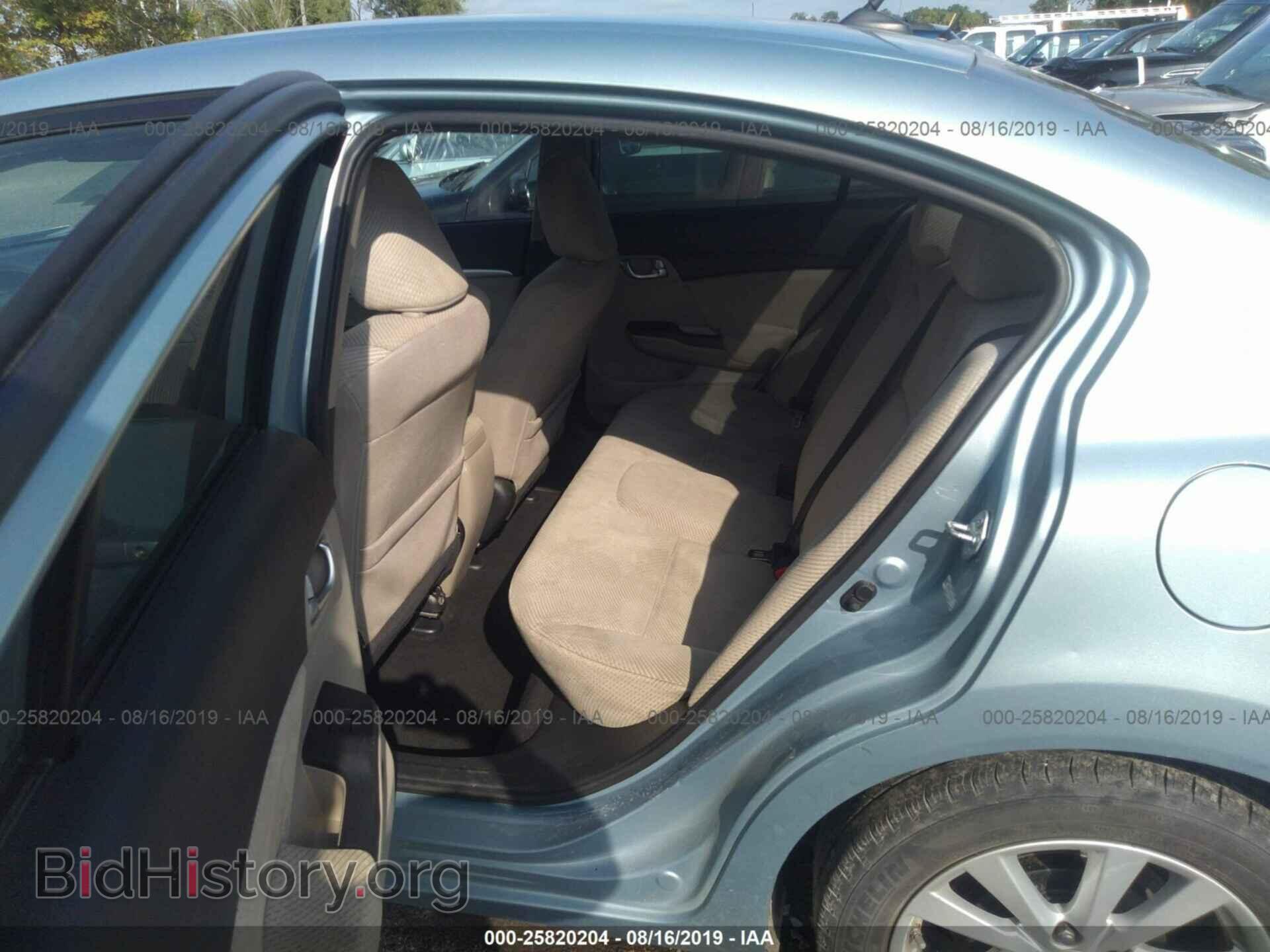 2013 HONDA CIVIC - VIN: 19XFB4F27DE201766 - Фото 8