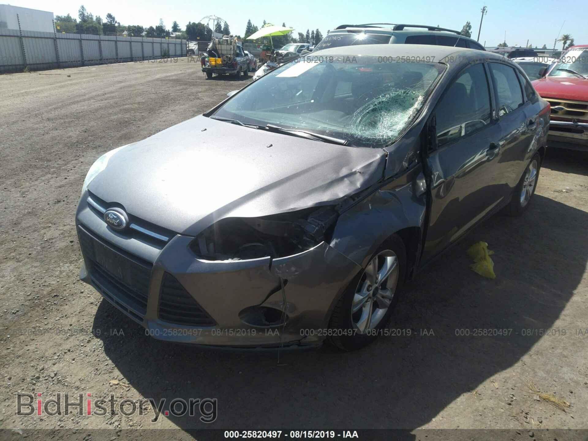 2014 FORD FOCUS - VIN: 1FADP3F23EL137131 - Фото 2