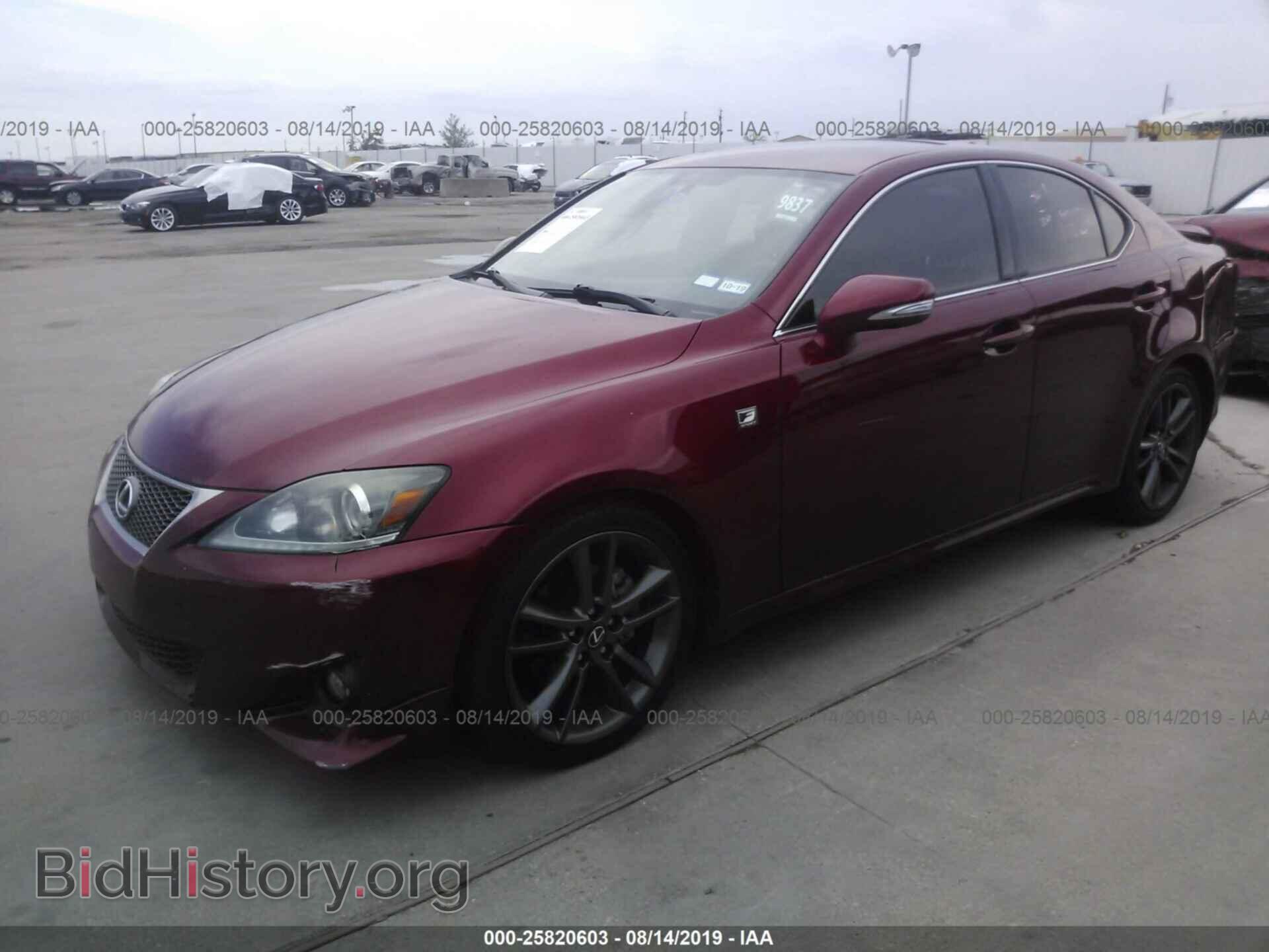 2011 LEXUS IS - VIN: JTHBF5C2XB5152325 - Фото 2