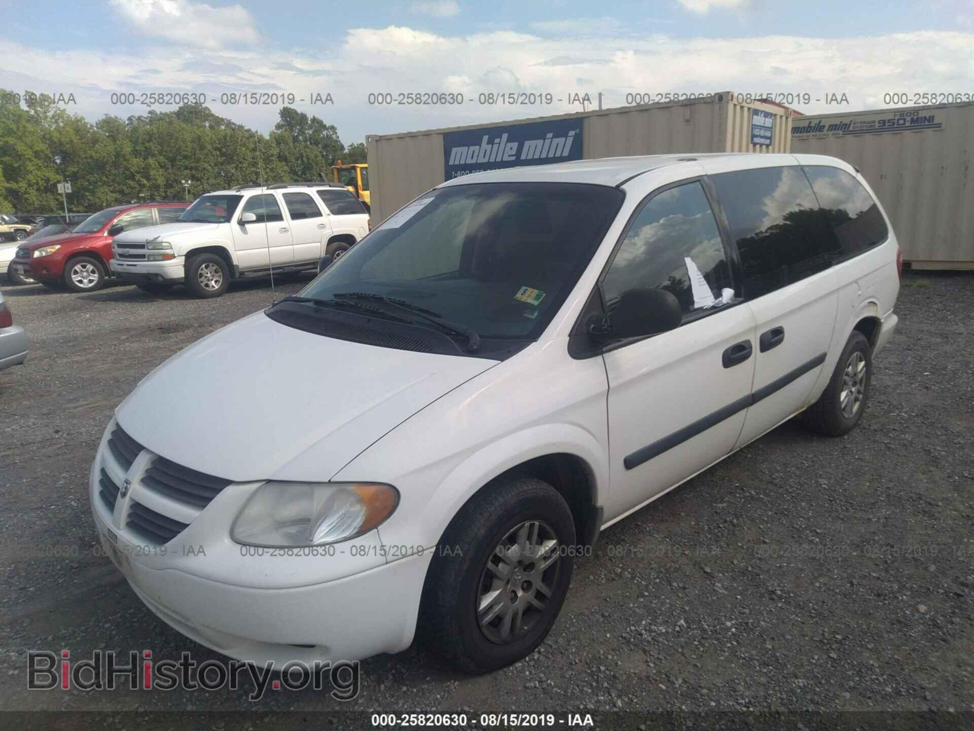 2006 DODGE GRAND CARAVAN - VIN: 1D4GP24RX6B596636 - Фото 2
