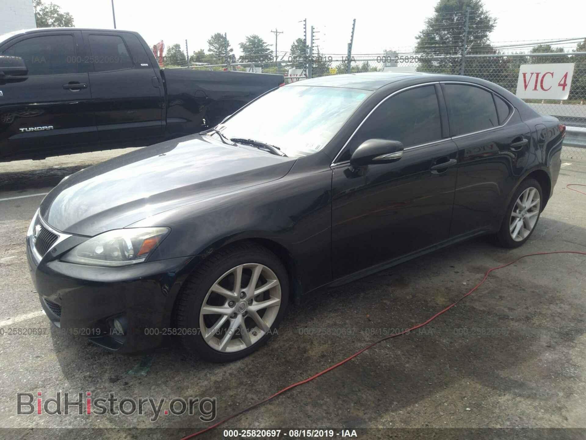 2012 LEXUS IS - VIN: JTHCF5C20C5052952 - Фото 2