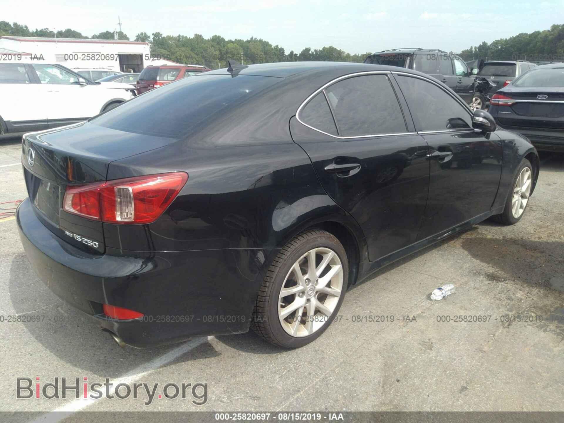 2012 LEXUS IS - VIN: JTHCF5C20C5052952 - Фото 4