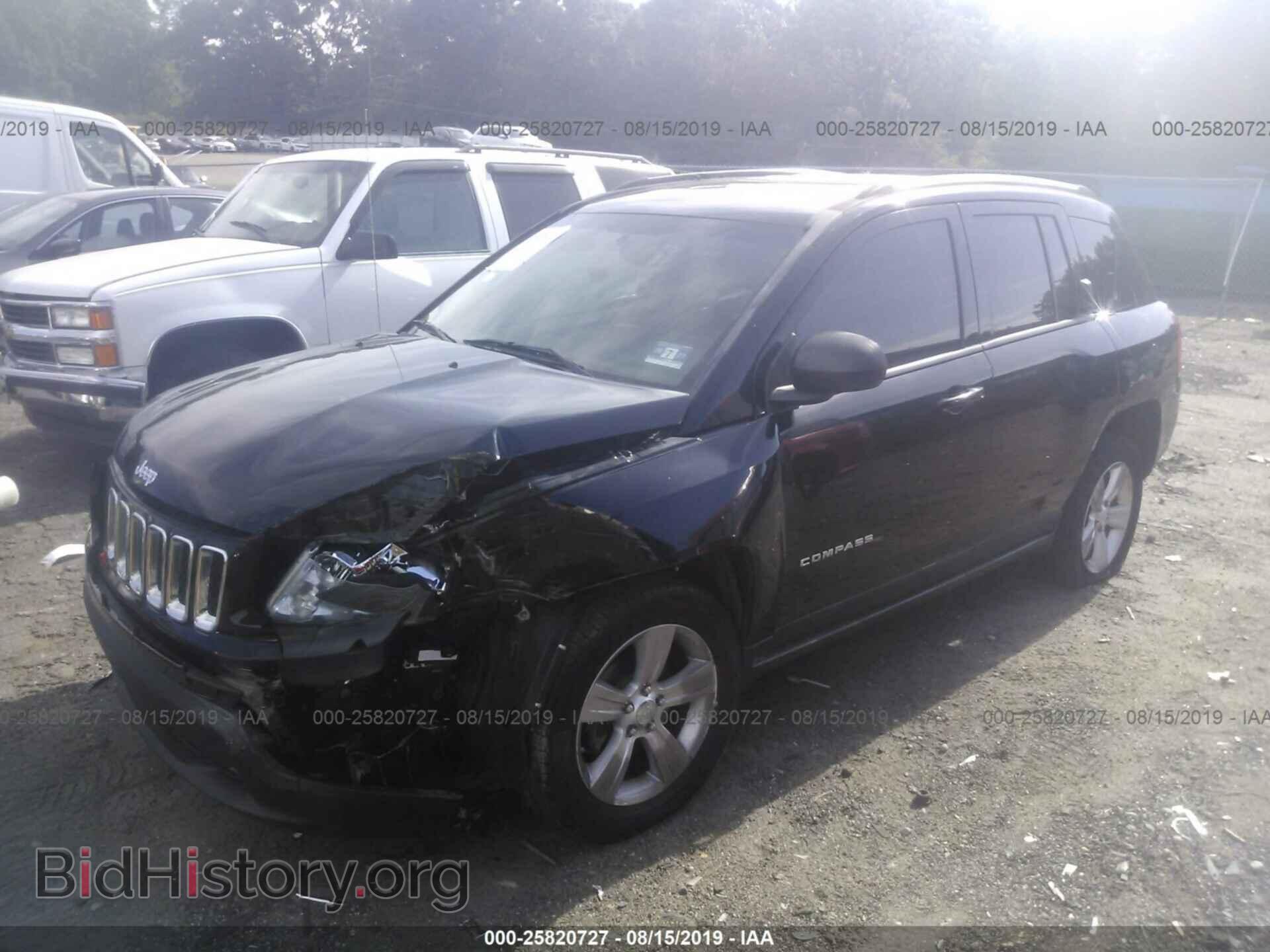 2012 JEEP COMPASS - VIN: 1C4NJCEB9CD662882 - Фото 2