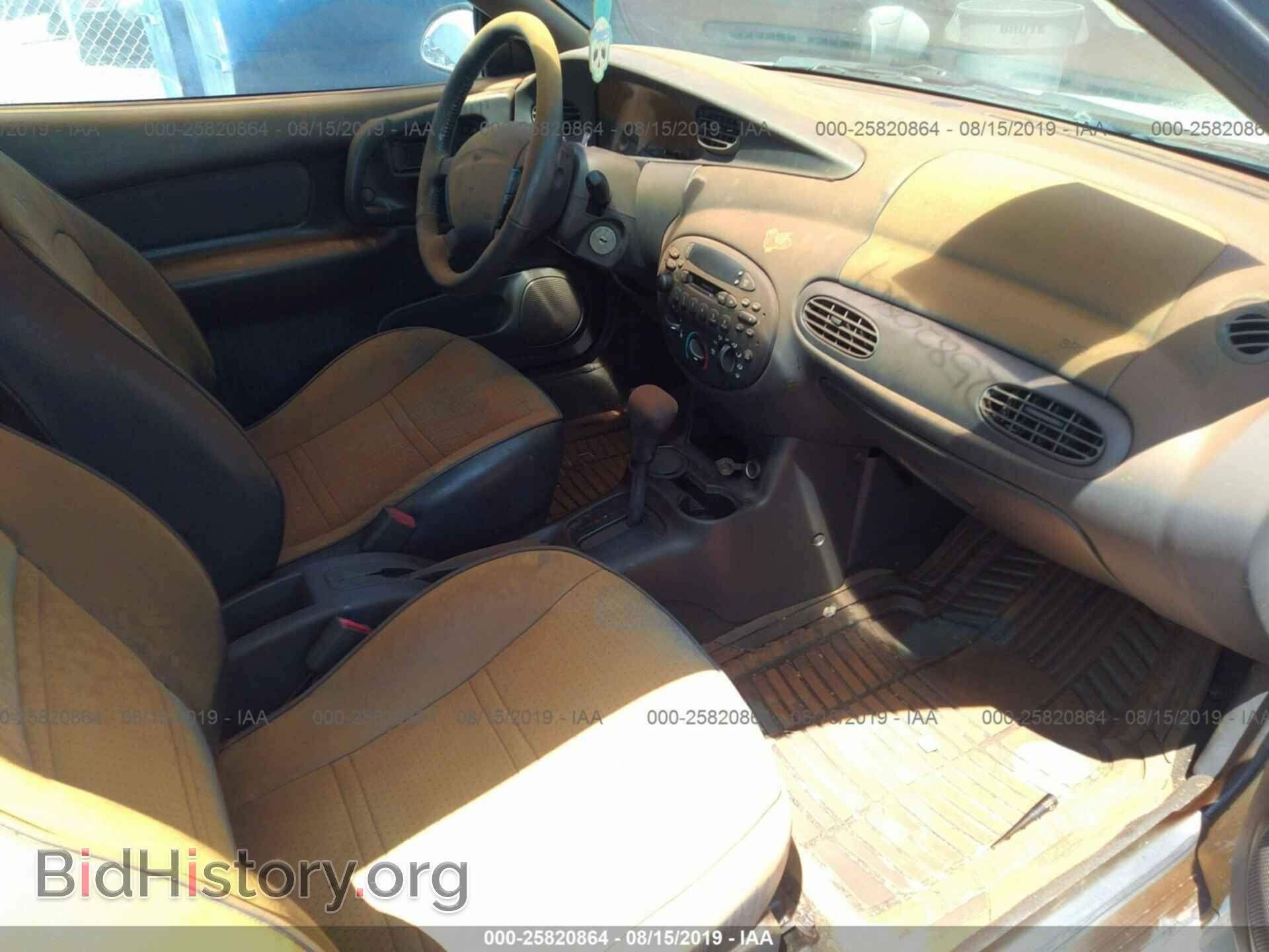 2000 FORD ESCORT - VIN: 3FAKP113XYR221609 - Фото 5