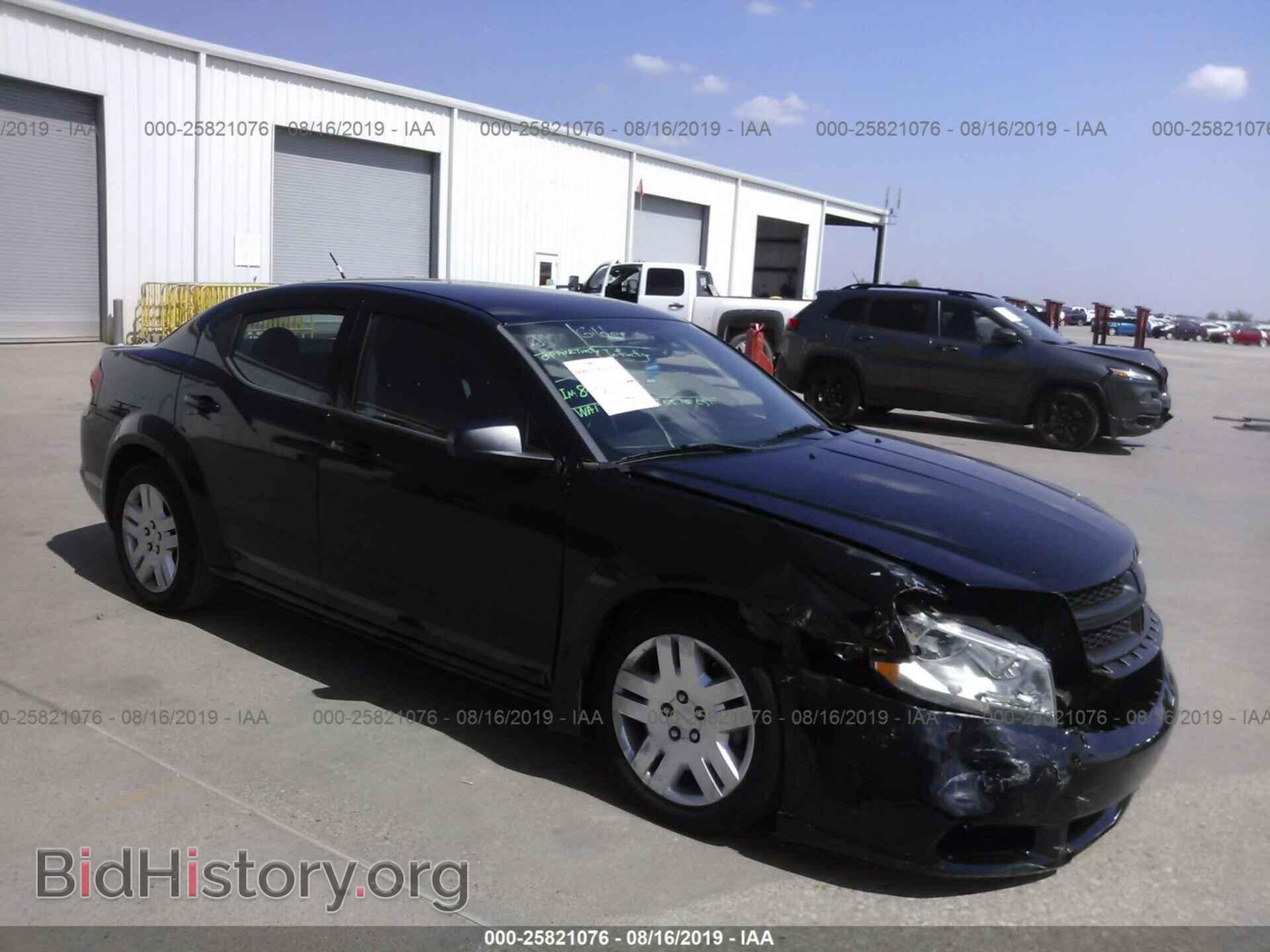 Photo 1C3CDZAG4DN760169 - DODGE AVENGER 2013