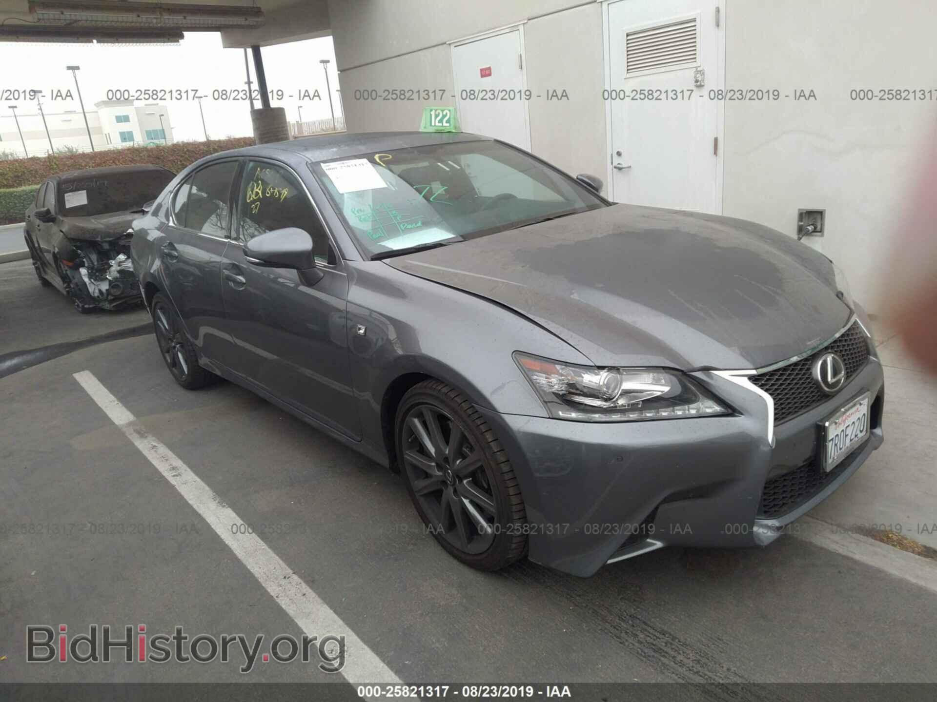 Фотография JTHBE1BL9FA018103 - LEXUS GS 2015