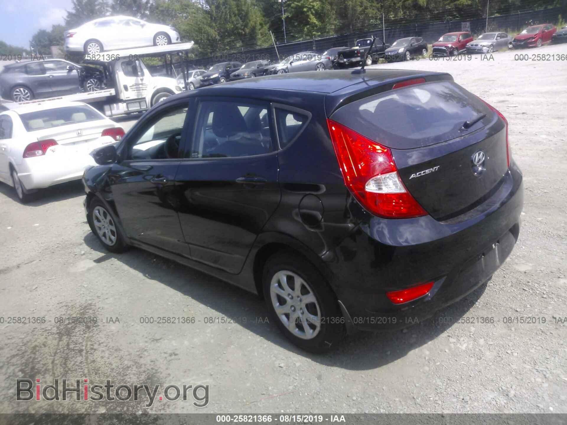 2014 HYUNDAI ACCENT - VIN: KMHCT5AE5EU193916 - Фото 3