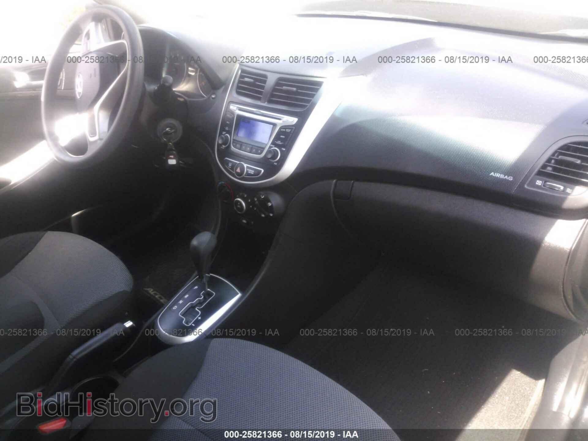 2014 HYUNDAI ACCENT - VIN: KMHCT5AE5EU193916 - Фото 5
