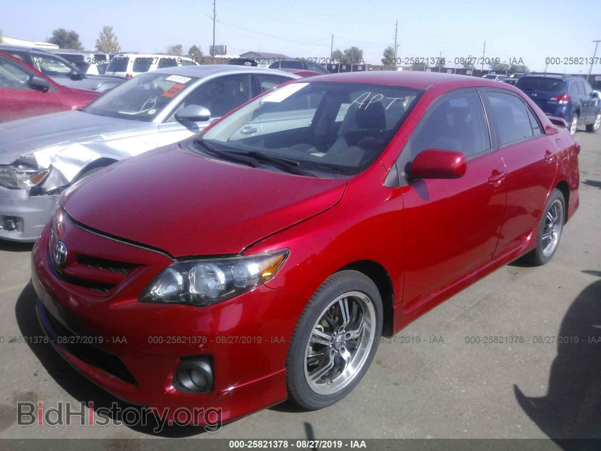 2013 TOYOTA COROLLA - VIN: 2T1BU4EE6DC928481 - Фото 2