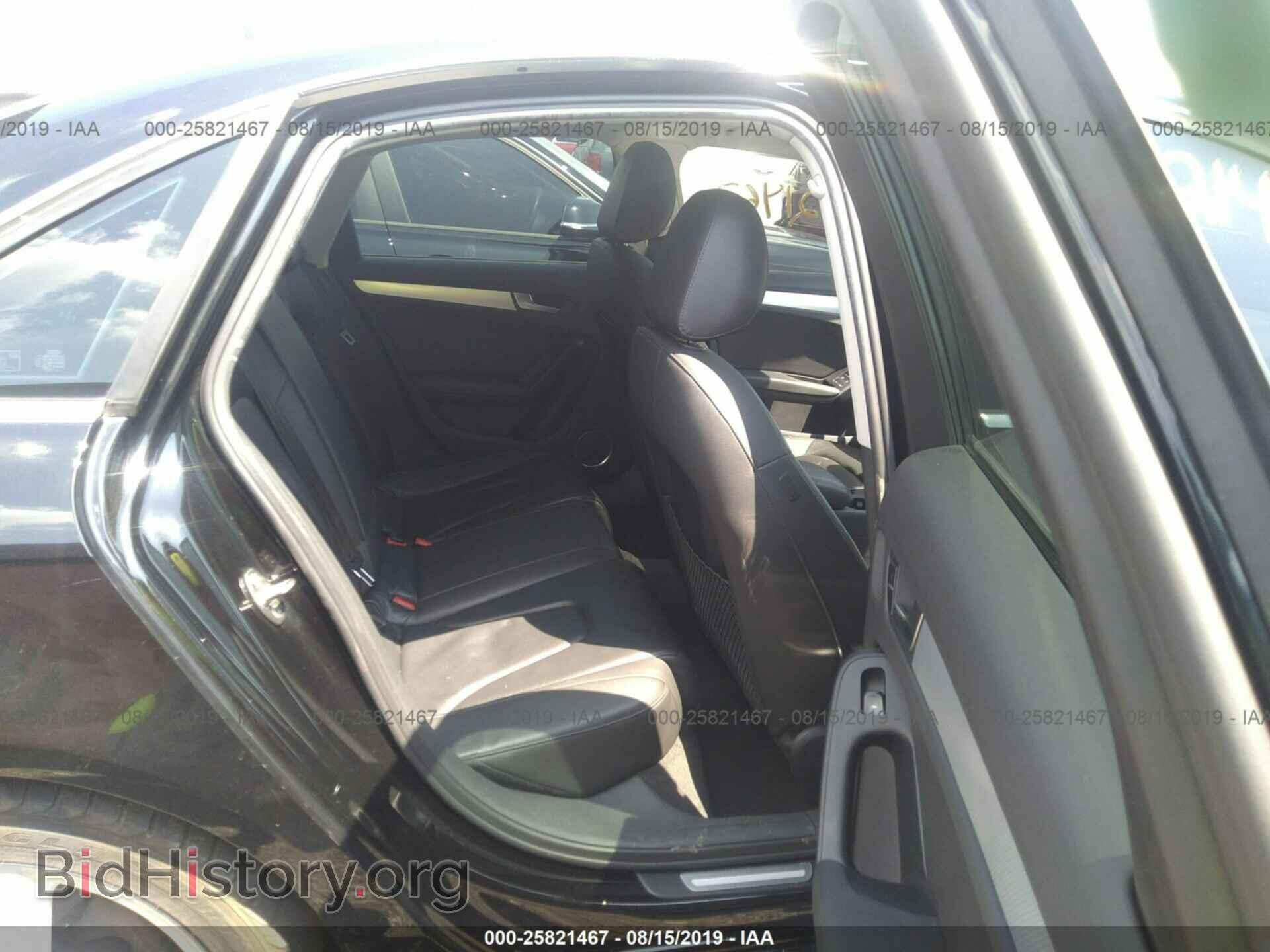 2009 AUDI A4 - VIN: WAUMF78K69N034455 - Фото 8