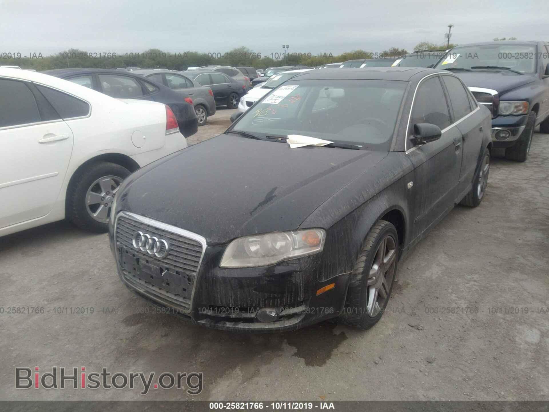 2007 AUDI A4 - VIN: WAUAF78E47A162856 - Фото 2