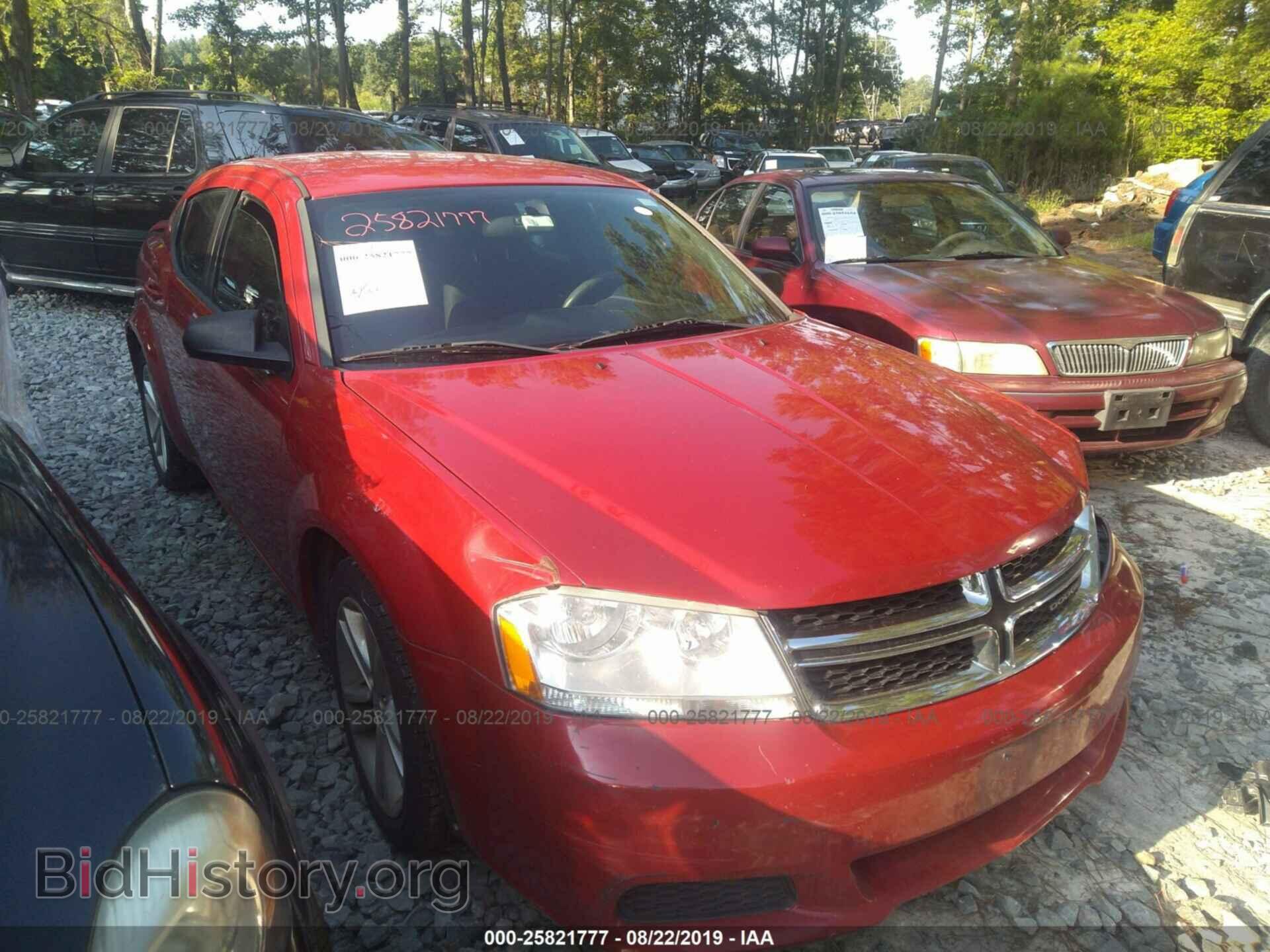 Photo 1C3CDZAG4DN572980 - DODGE AVENGER 2013