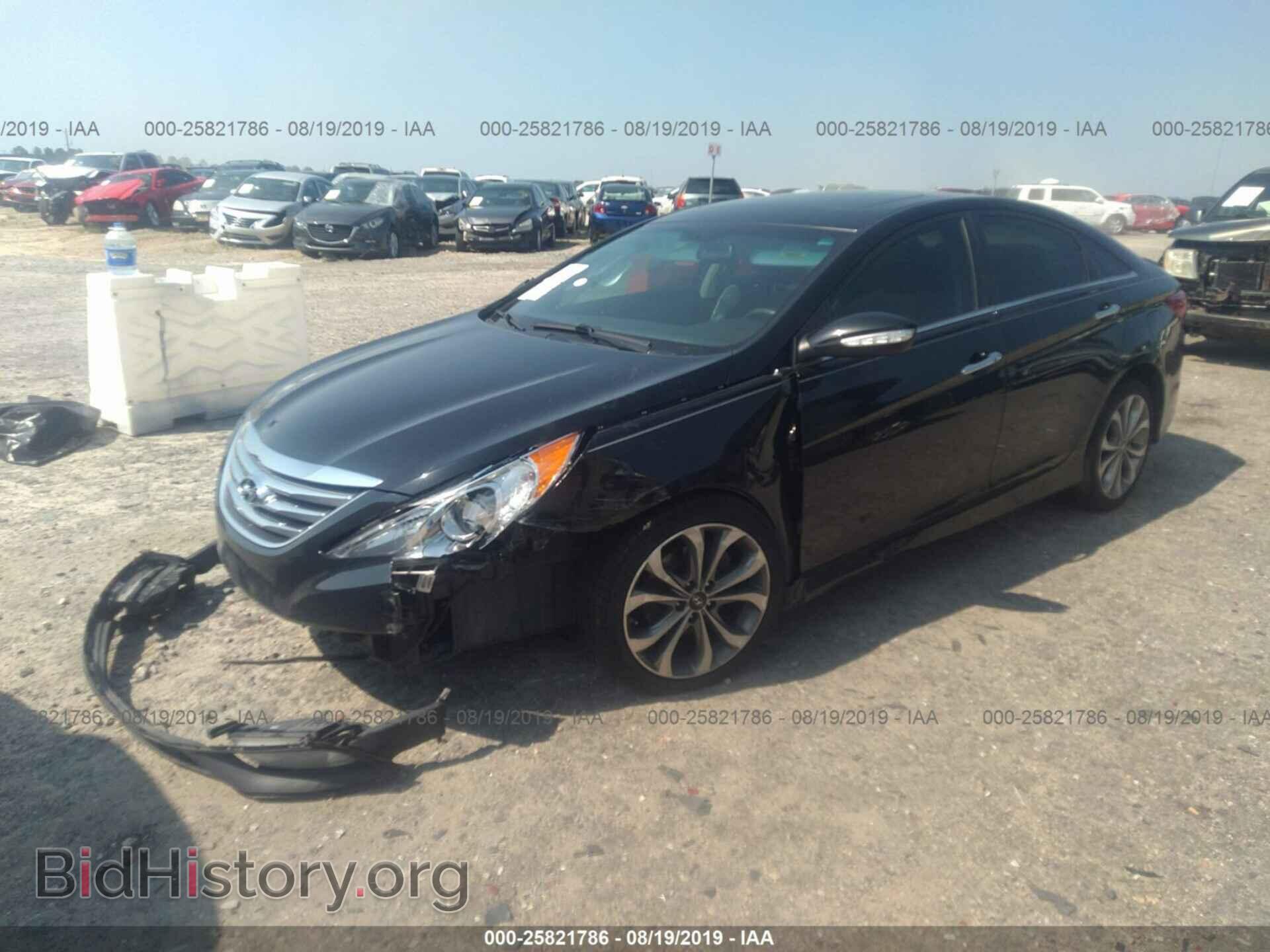 2014 HYUNDAI SONATA - VIN: 5NPEC4AC2EH841650 - Фото 2