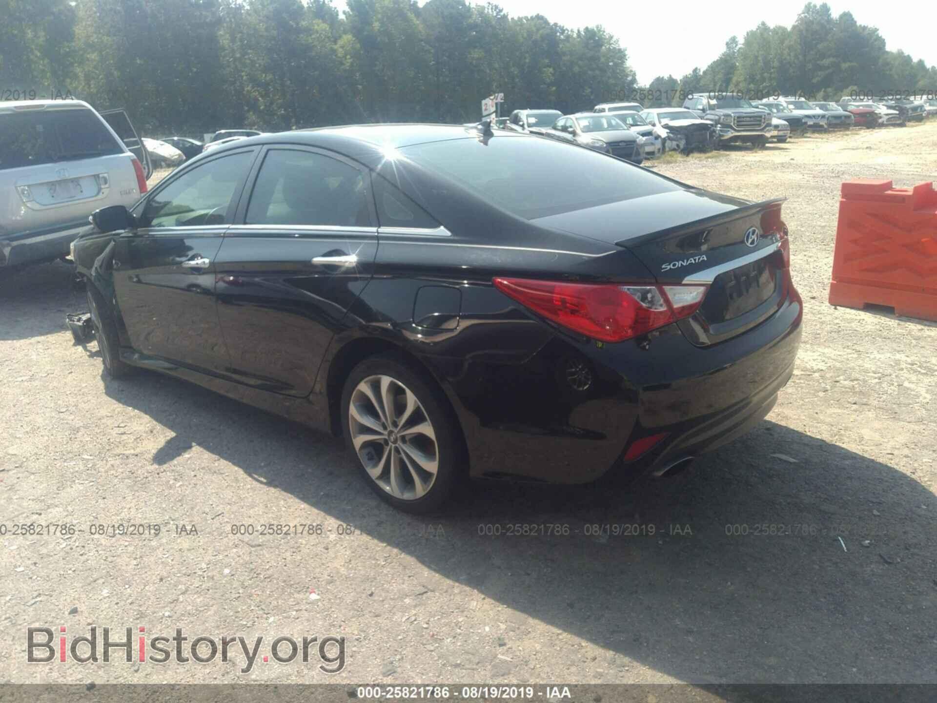 2014 HYUNDAI SONATA - VIN: 5NPEC4AC2EH841650 - Фото 3