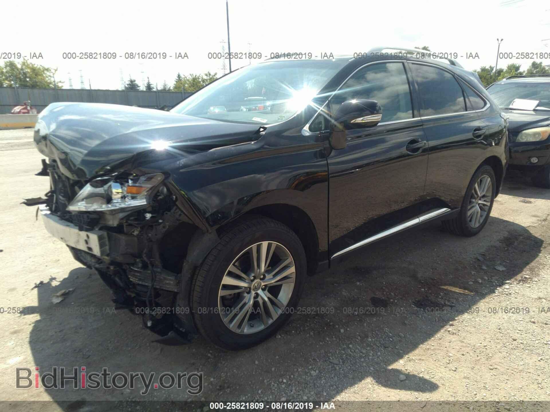 2015 LEXUS RX - VIN: 2T2BK1BA6FC311439 - Фото 2