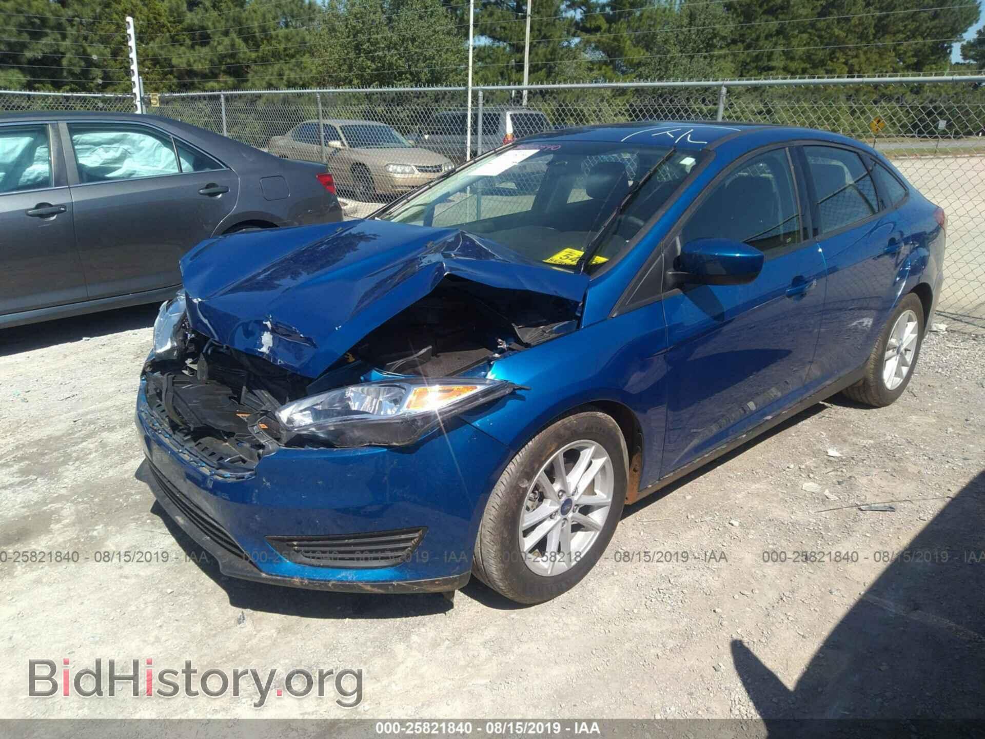 2018 FORD FOCUS - VIN: 1FADP3F22JL201430 - Фото 2
