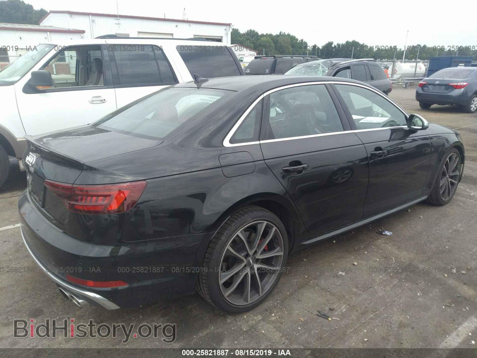 2019 AUDI S4 - VIN: WAUC4AF4XKA006464 - Фото 4