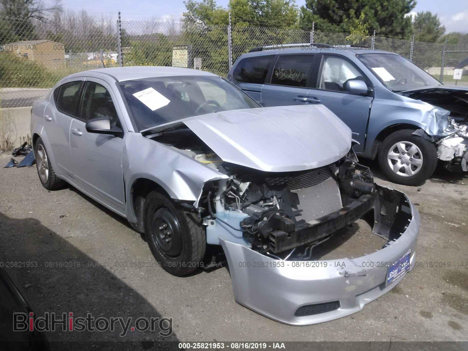 Photo 1C3CDZAB8CN323195 - DODGE AVENGER 2012