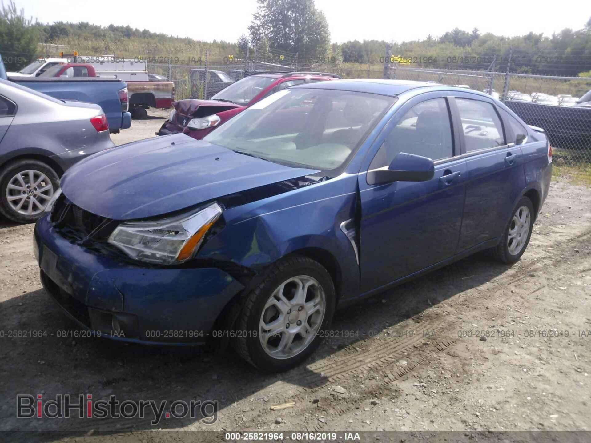2008 FORD FOCUS - VIN: 1FAHP35N18W213929 - Фото 2