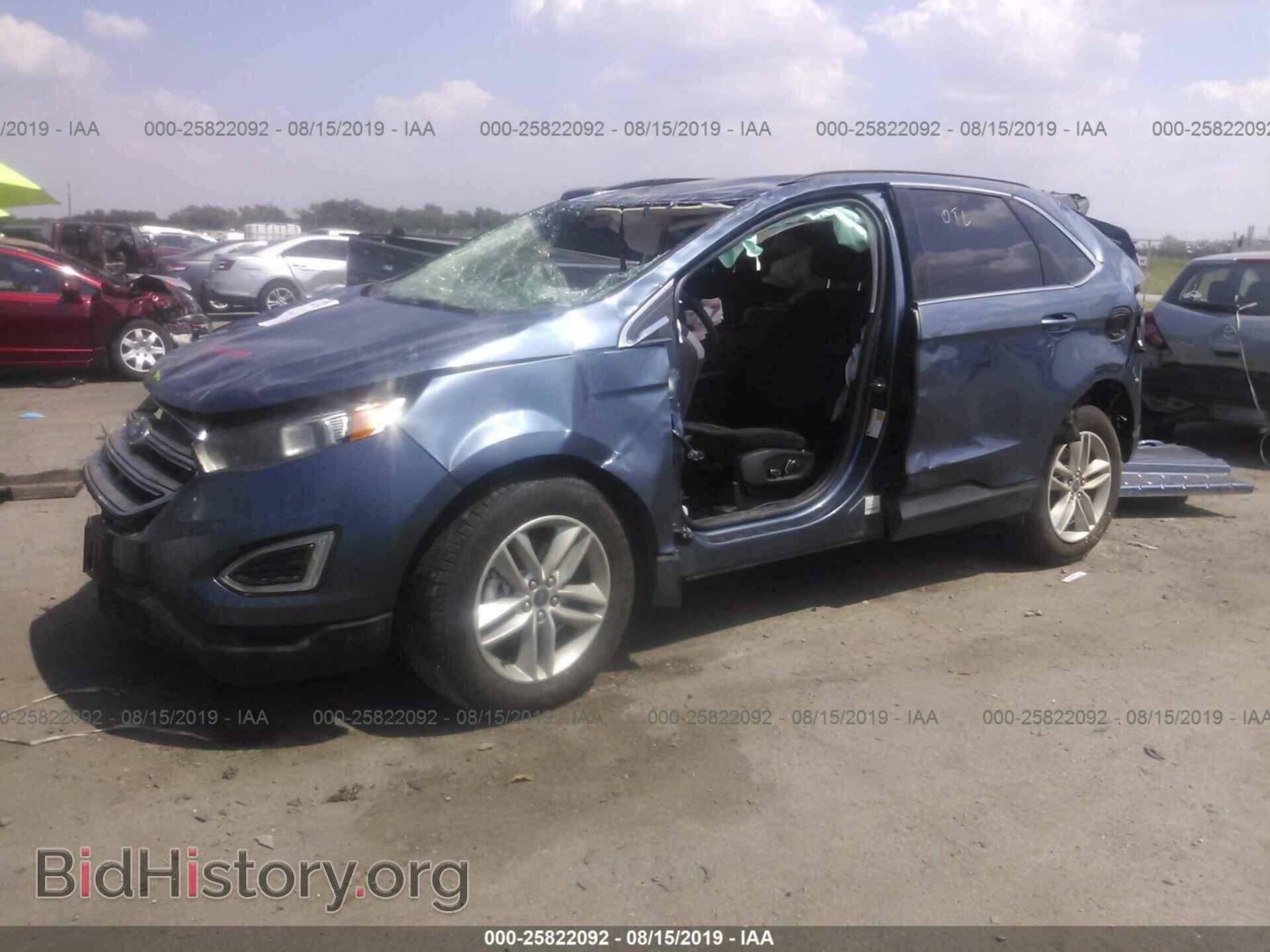2018 FORD EDGE - VIN: 2FMPK3J83JBB30851 - Фото 2