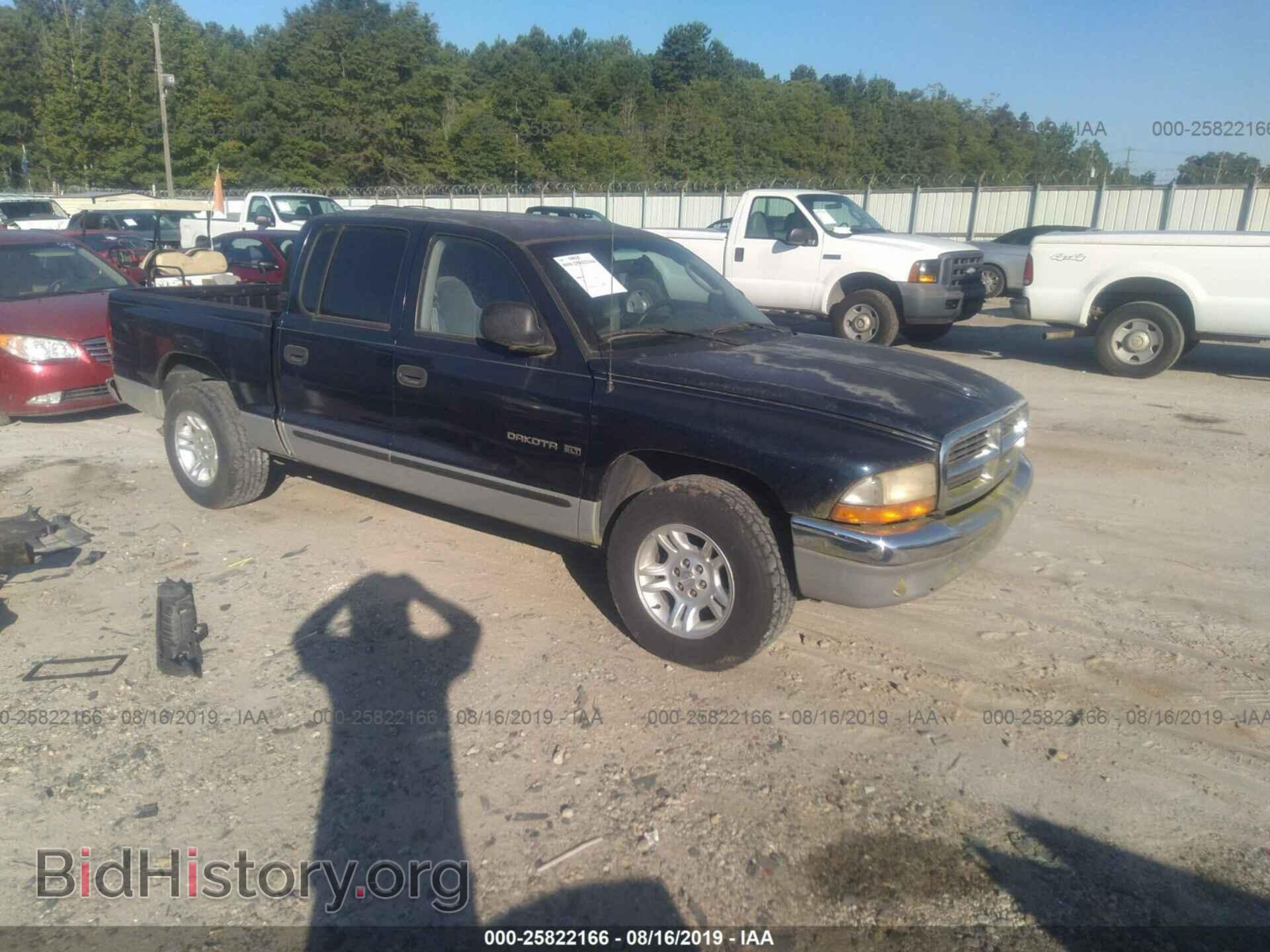 Photo 1B7GL2AXX1S215694 - DODGE DAKOTA 2001