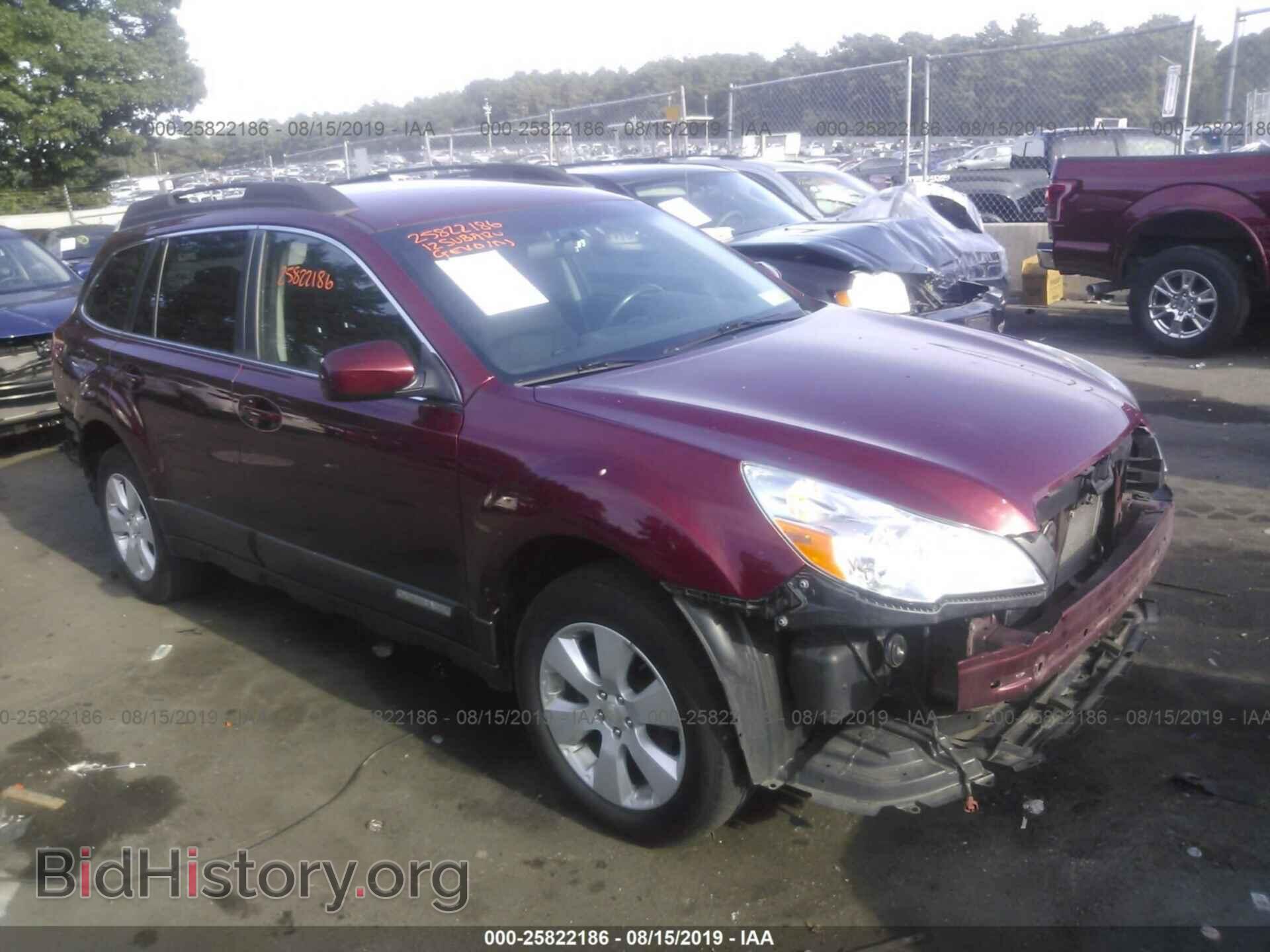 Фотография 4S4BRBCC7C3290171 - SUBARU OUTBACK 2012