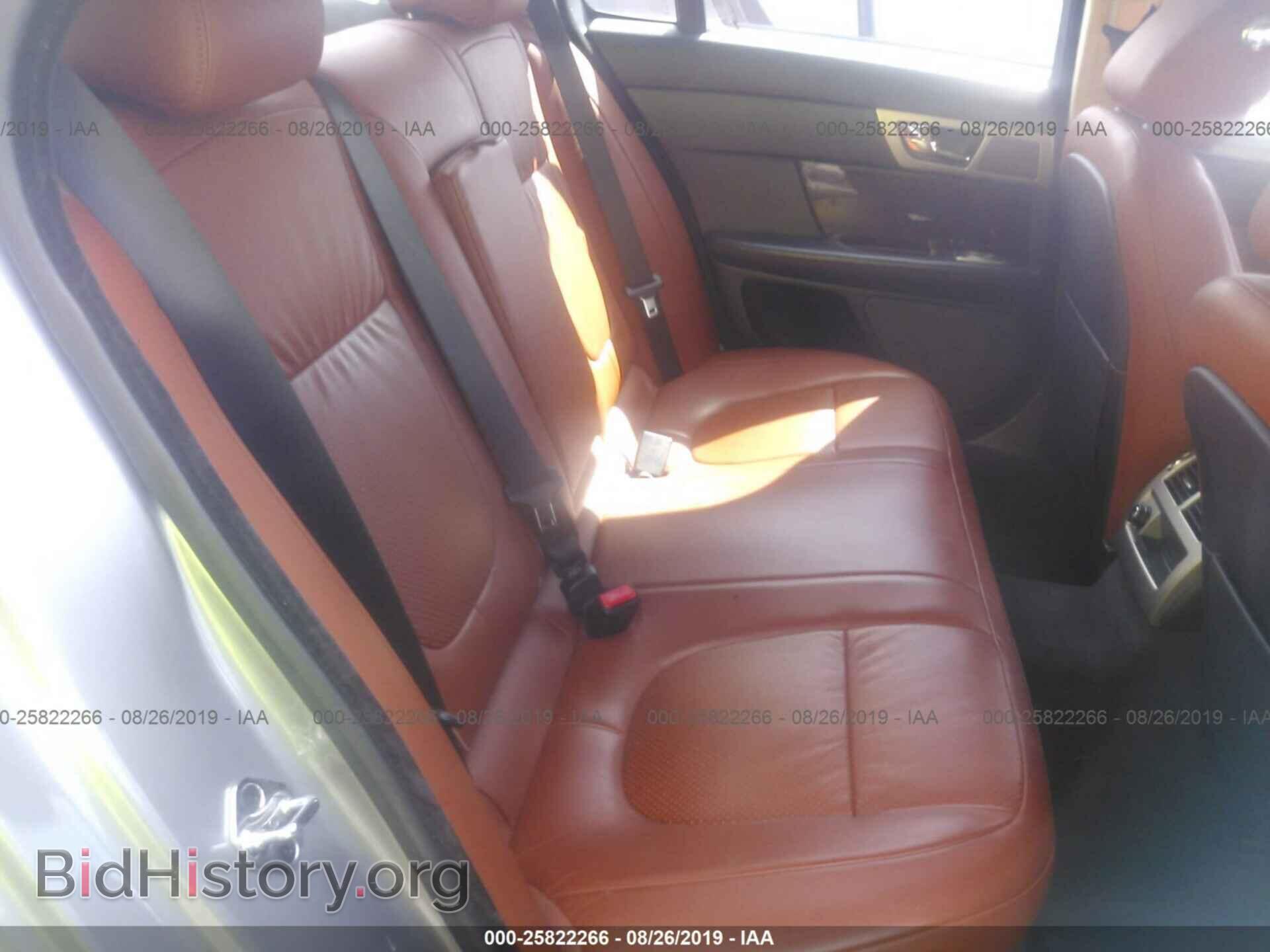 2011 JAGUAR XF - VIN: SAJWA0HE5BMS01199 - Фото 8