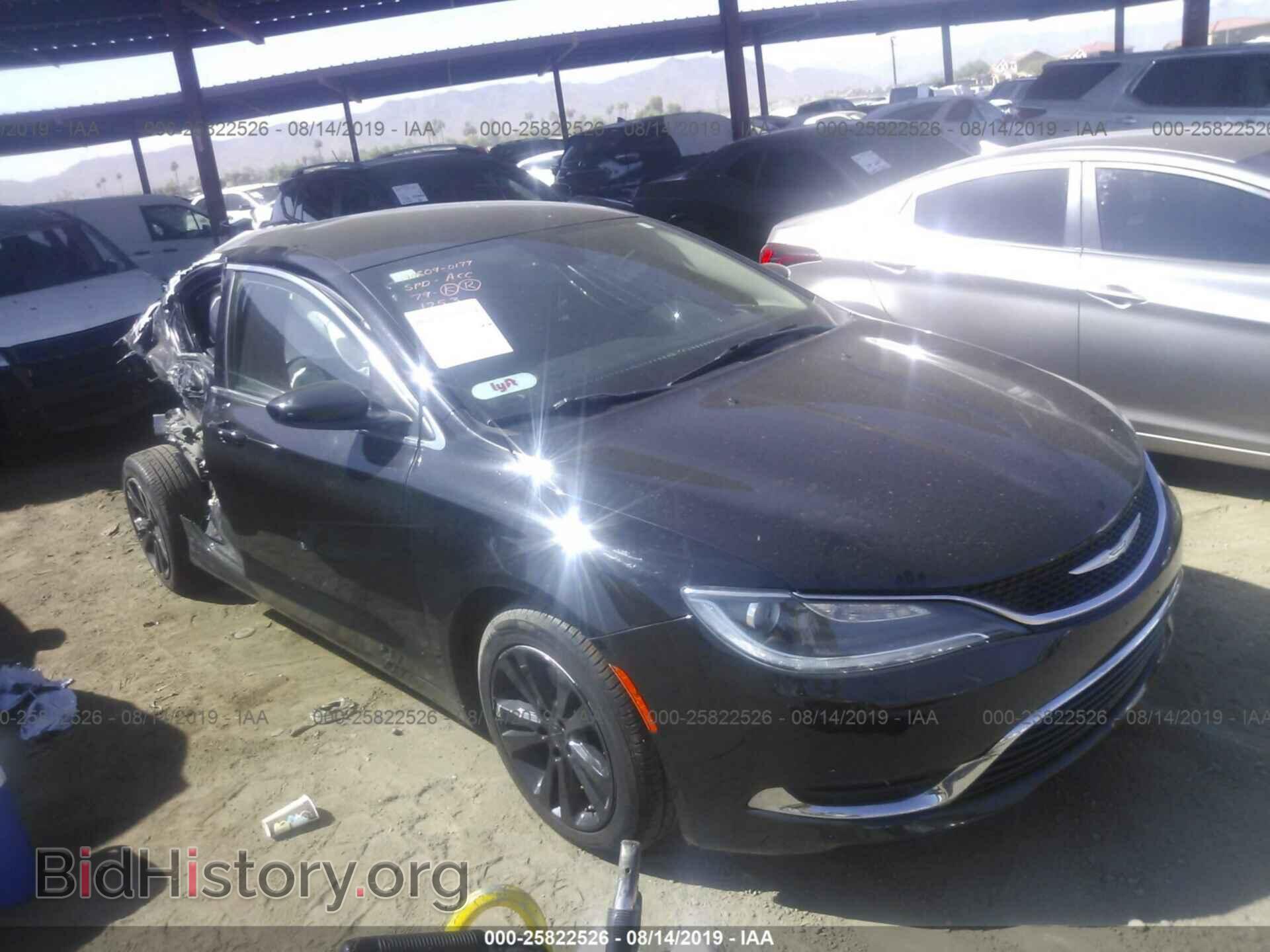 Фотография 1C3CCCAB5GN171253 - CHRYSLER 200 2016