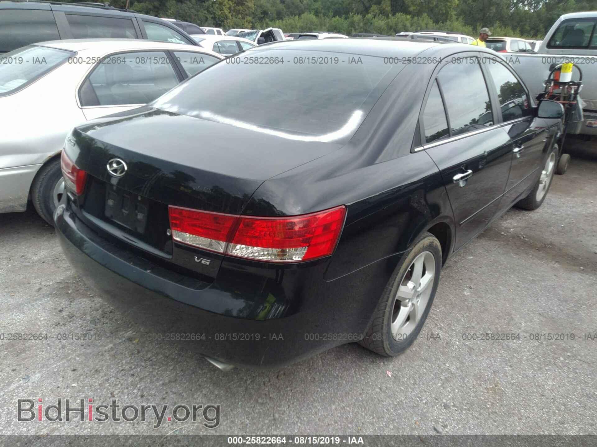 2007 HYUNDAI SONATA - VIN: 5NPEU46F17H218085 - Фото 4