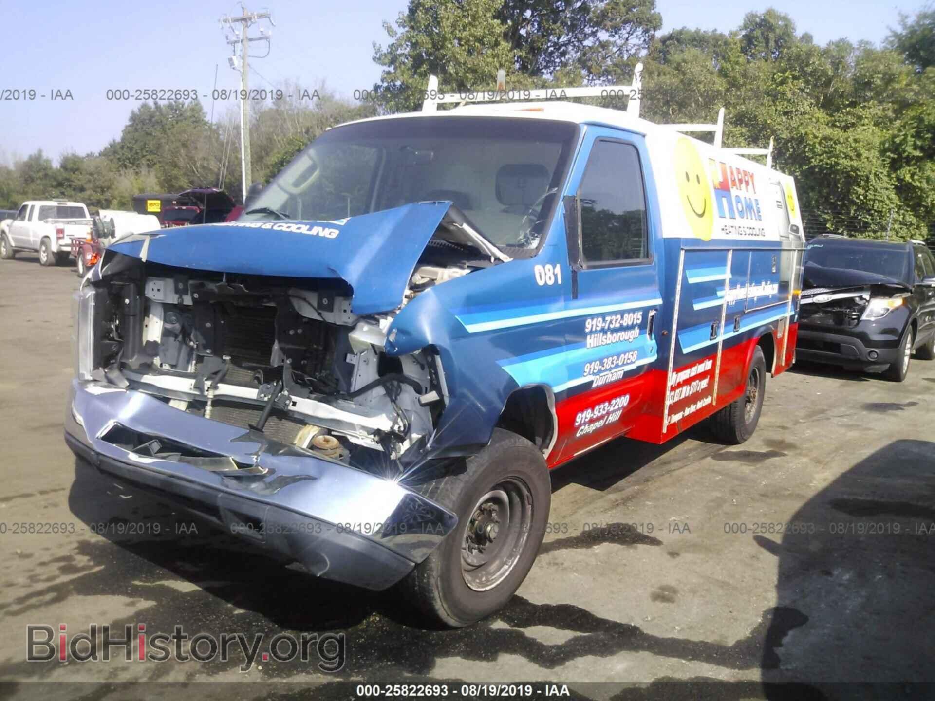 2008 FORD ECONOLINE - VIN: 1FDSE35L58DA18315 - Фото 2