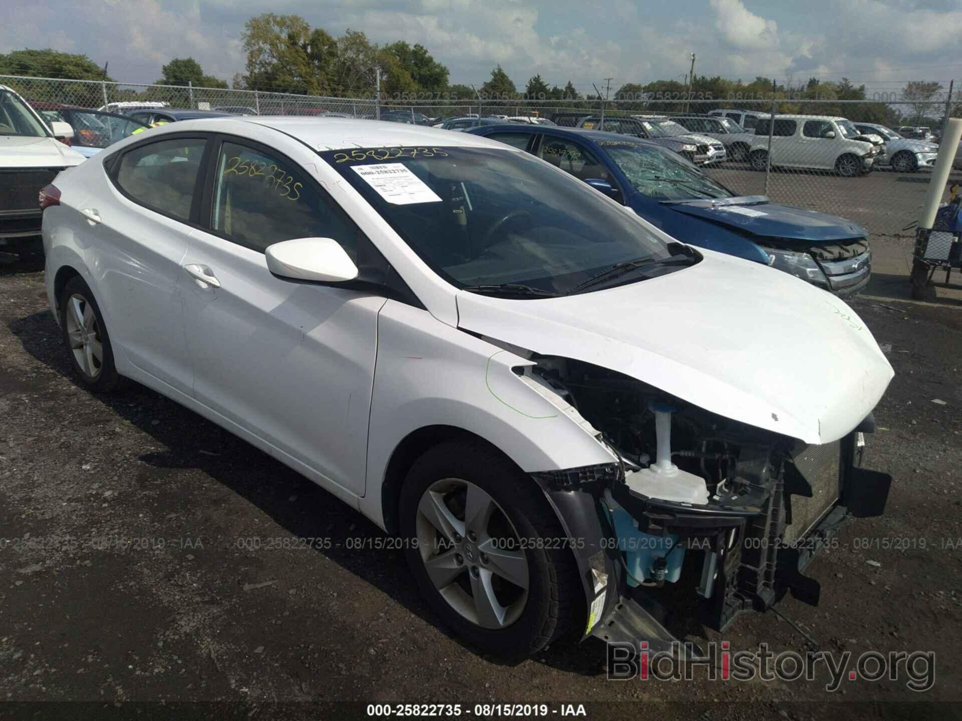 Photo 5NPDH4AE8BH017288 - HYUNDAI ELANTRA 2011