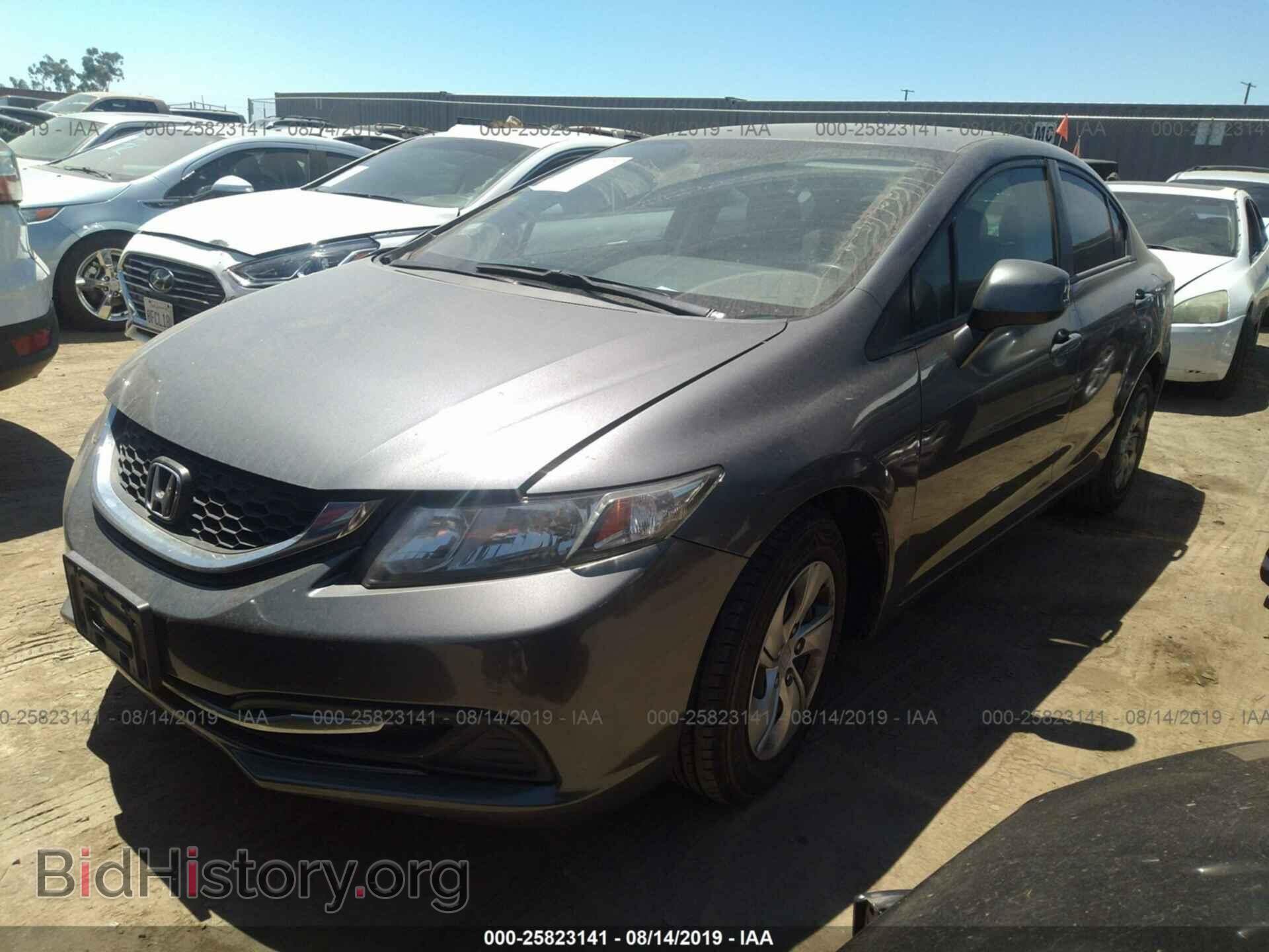 2013 HONDA CIVIC - VIN: 19XFB2F52DE242711 - Фото 2