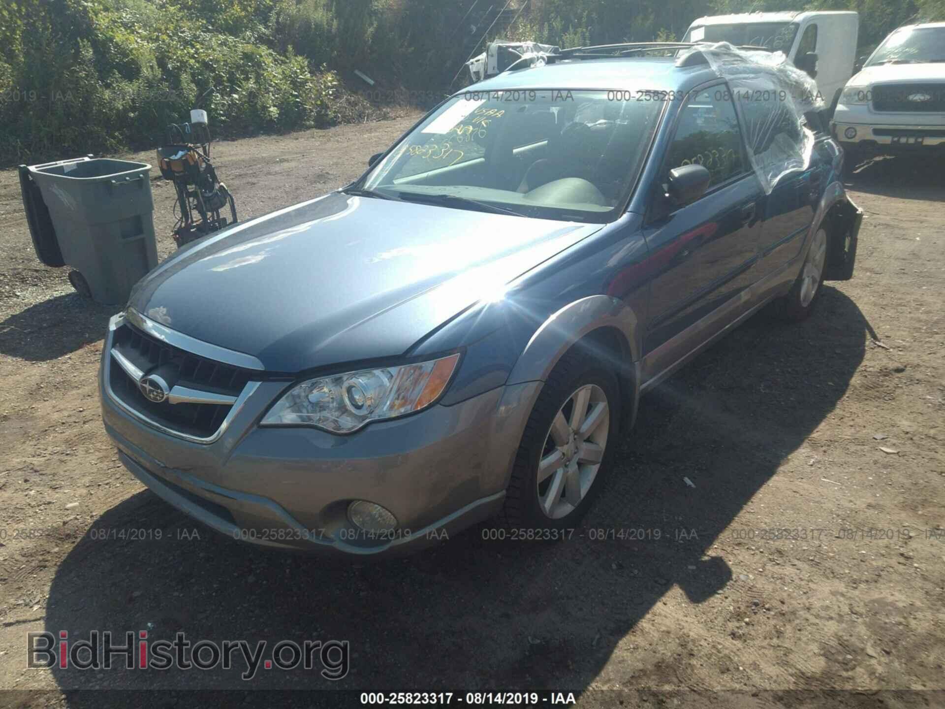 2008 SUBARU OUTBACK - VIN: 4S4BP61C386366331 - Фото 2