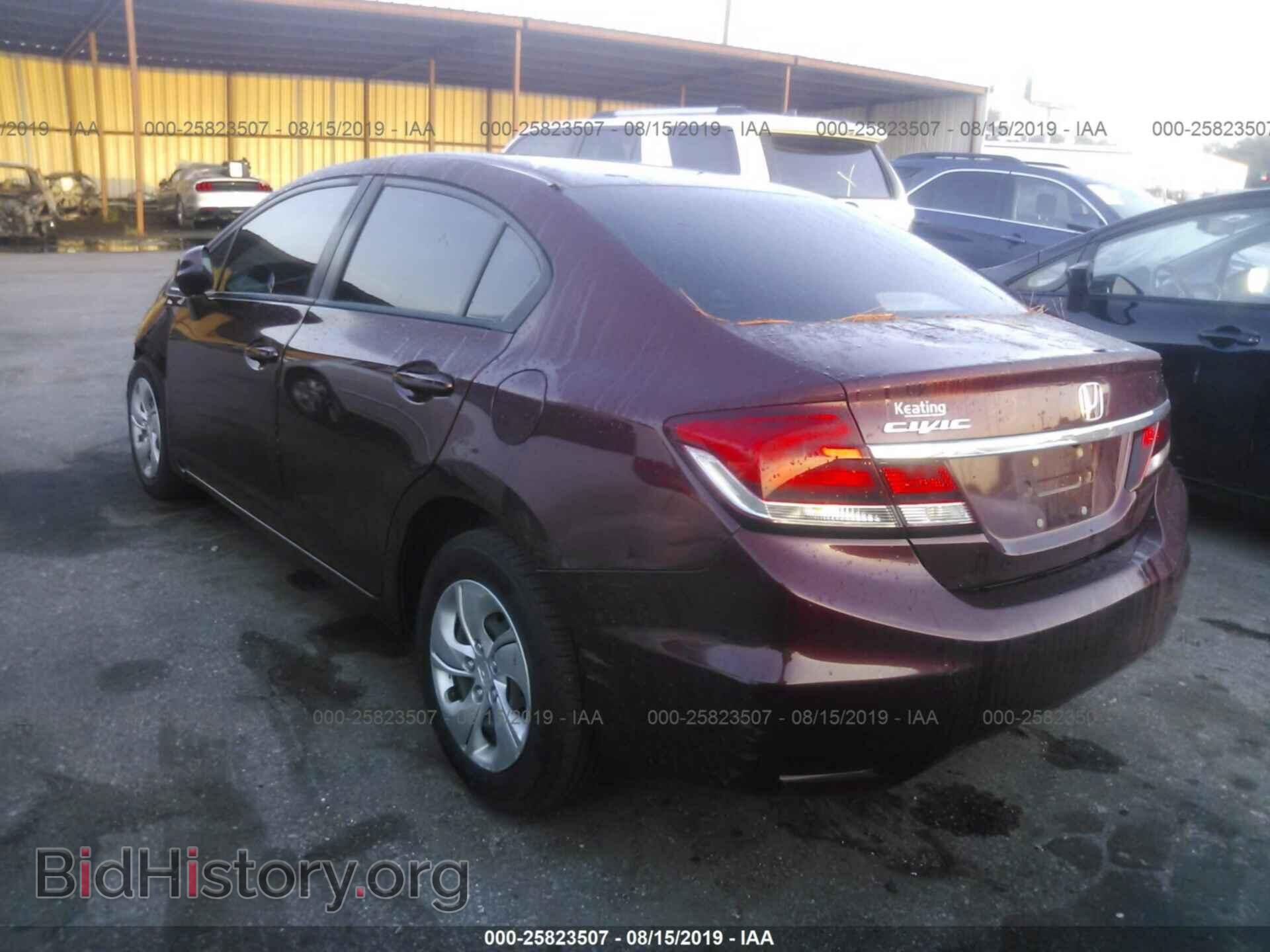 2013 HONDA CIVIC - VIN: 2HGFB2F55DH580156 - Фото 3